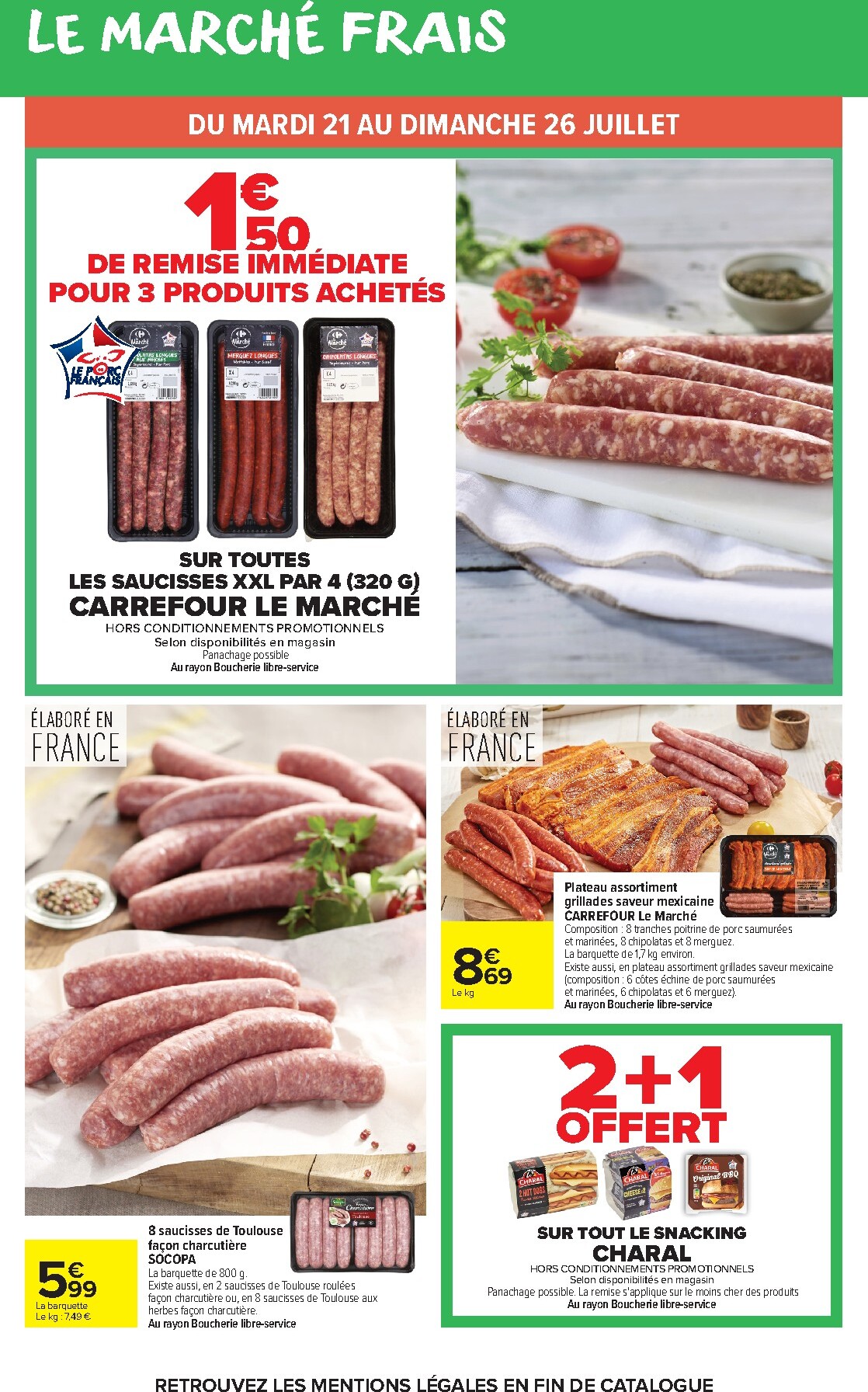 carrefour-market - Flyer Carrefour Market - SALADES D'ÉTÉ pour la semaine prochaine du du mardi 21/07/2026 au du dimanche 02/08/2026 - page: 19