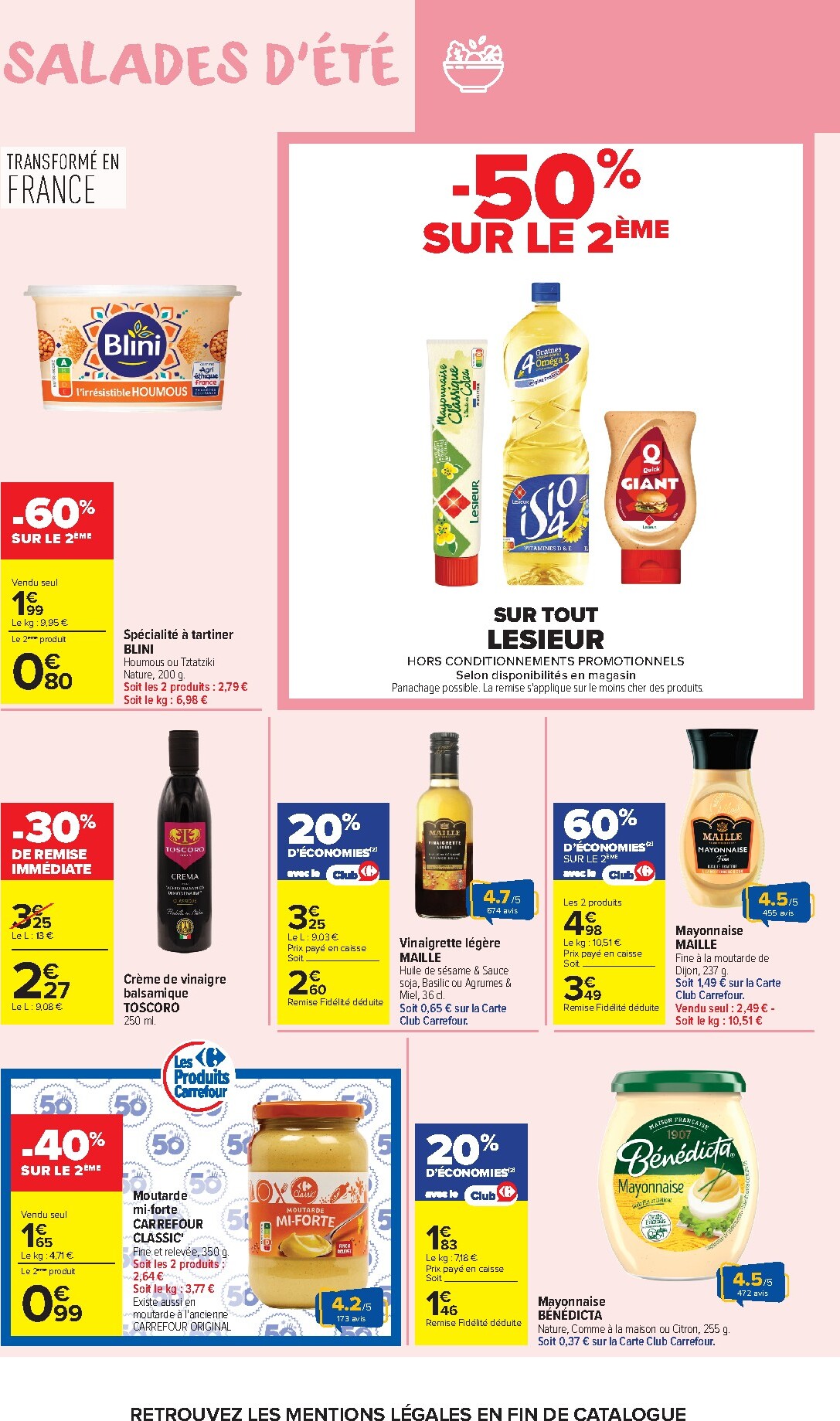 carrefour-market - Flyer Carrefour Market - SALADES D'ÉTÉ pour la semaine prochaine du du mardi 21/07/2026 au du dimanche 02/08/2026 - page: 13