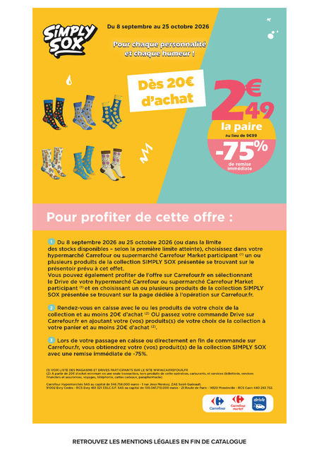 carrefour-market - Flyer Carrefour Market pour la semaine prochaine du du mardi 08/09/2026 au du dimanche 20/09/2026 - page: 67