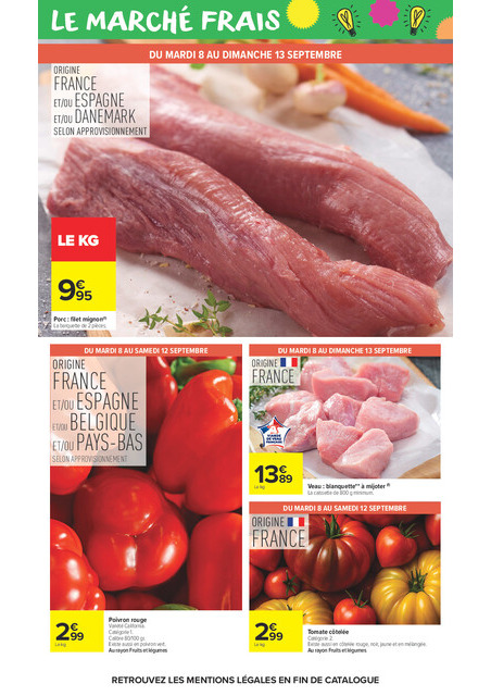 carrefour-market - Flyer Carrefour Market pour la semaine prochaine du du mardi 08/09/2026 au du dimanche 20/09/2026 - page: 17