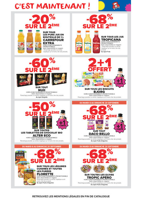 carrefour-market - Flyer Carrefour Market pour la semaine prochaine du du mardi 08/09/2026 au du dimanche 20/09/2026 - page: 49