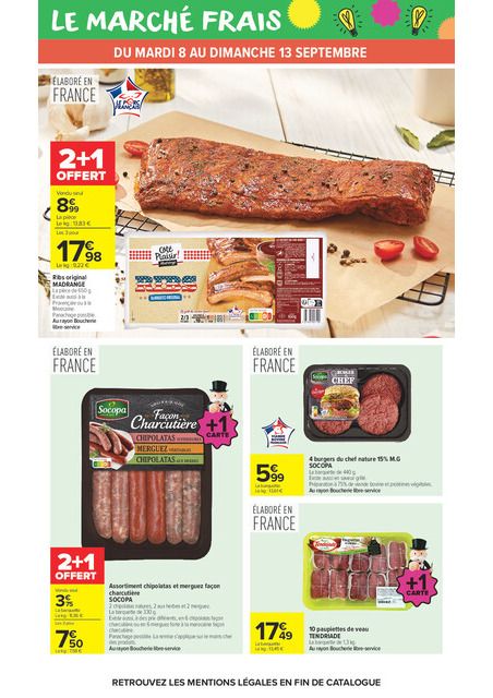 carrefour-market - Flyer Carrefour Market pour la semaine prochaine du du mardi 08/09/2026 au du dimanche 20/09/2026 - page: 16