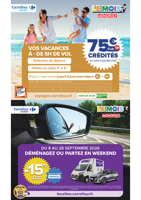 carrefour-market - Flyer Carrefour Market pour la semaine prochaine du du mardi 08/09/2026 au du dimanche 20/09/2026 - page: 74