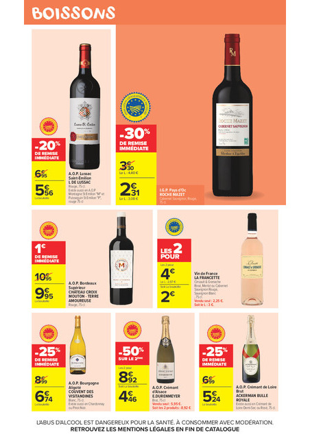 carrefour-market - Flyer Carrefour Market pour la semaine prochaine du du mardi 22/09/2026 au du dimanche 04/10/2026 - page: 46