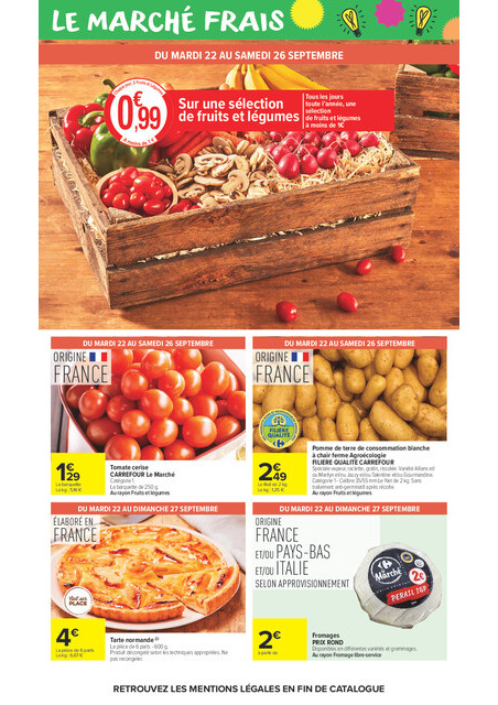 carrefour-market - Flyer Carrefour Market pour la semaine prochaine du du mardi 22/09/2026 au du dimanche 04/10/2026 - page: 27
