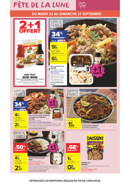 carrefour-market - Flyer Carrefour Market pour la semaine prochaine du du mardi 22/09/2026 au du dimanche 04/10/2026 - page: 29