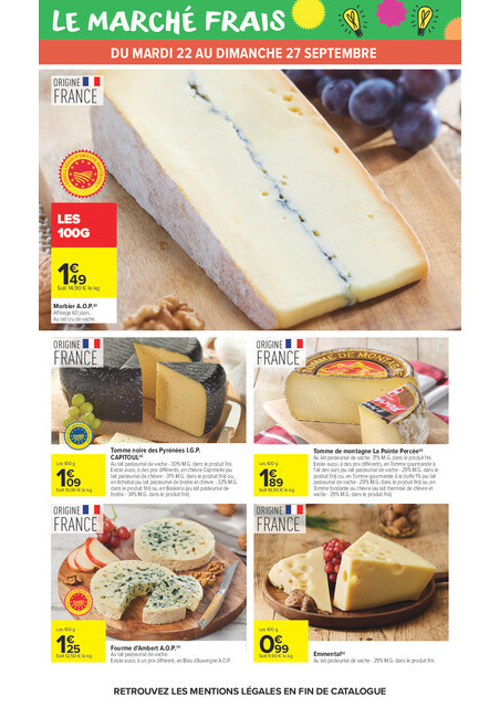 carrefour-market - Flyer Carrefour Market pour la semaine prochaine du du mardi 22/09/2026 au du dimanche 04/10/2026 - page: 26