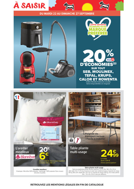 carrefour-market - Flyer Carrefour Market pour la semaine prochaine du du mardi 22/09/2026 au du dimanche 04/10/2026 - page: 63