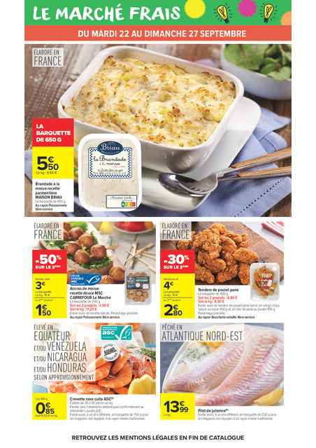 carrefour-market - Flyer Carrefour Market pour la semaine prochaine du du mardi 22/09/2026 au du dimanche 04/10/2026 - page: 23