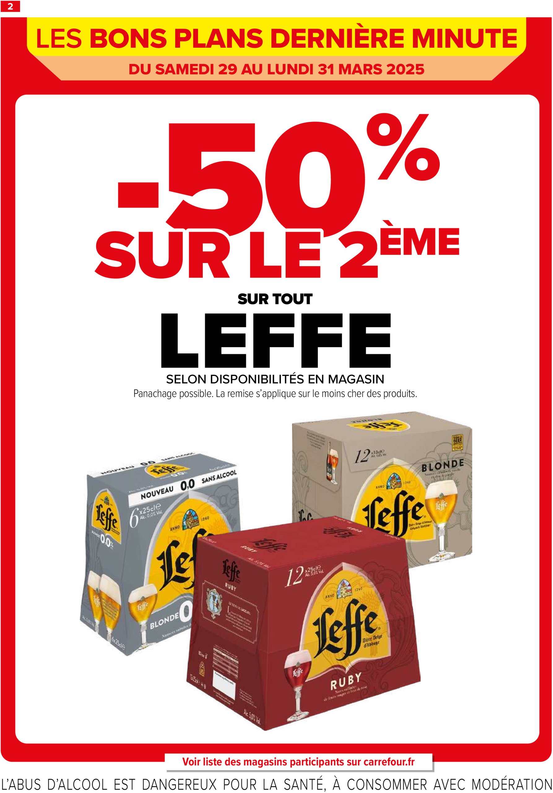 carrefour-market - Catalogue Carrefour Market - Les Bons Plans Derniére Minute valable dès 29/03 - 31/03 - page: 2