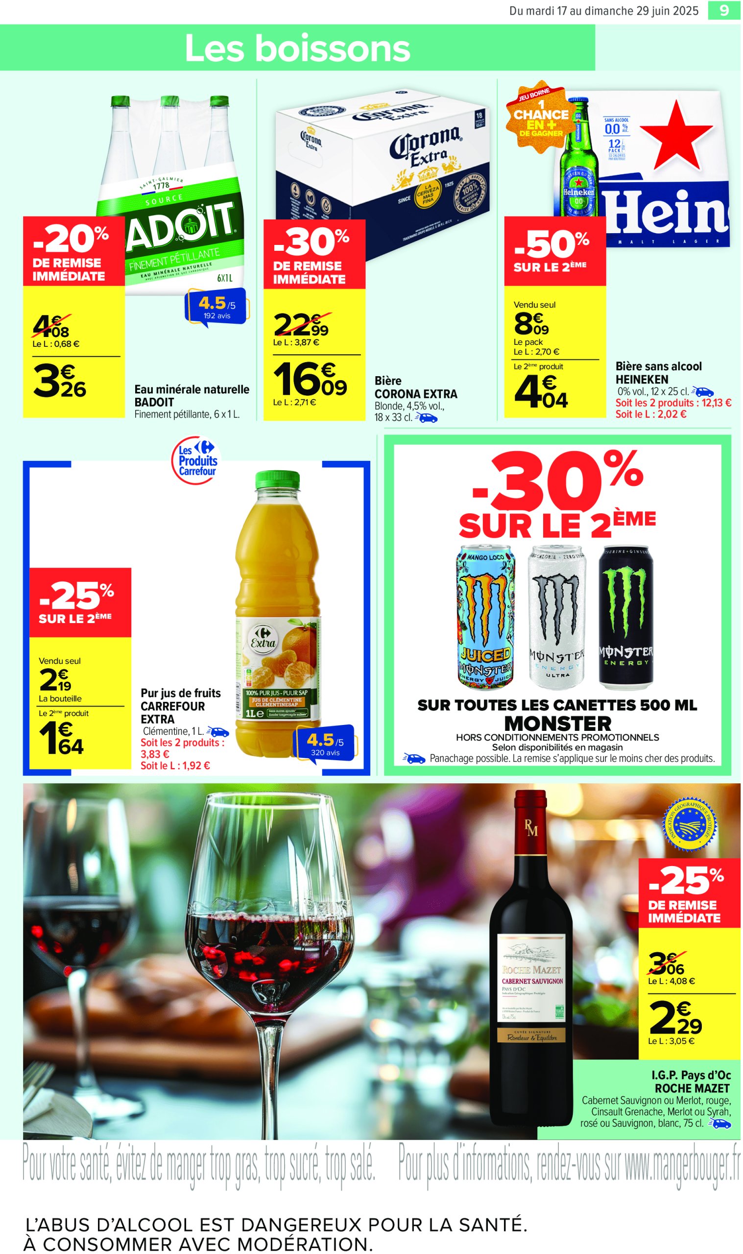 carrefour-market - Catalogue Carrefour Market valable du 17/06 au 29/06 - page: 11