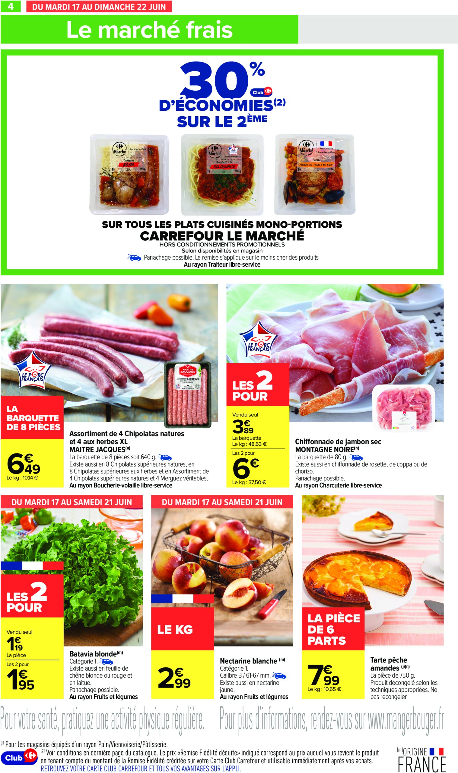 carrefour-market - Catalogue Carrefour Market valable du 17/06 au 29/06 - page: 6