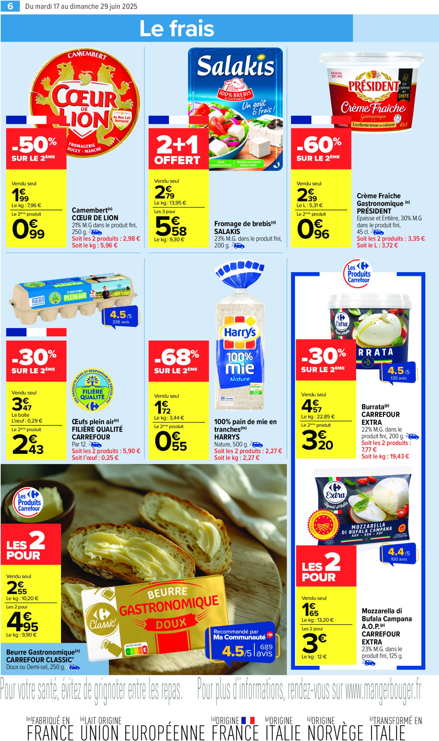 carrefour-market - Catalogue Carrefour Market valable du 17/06 au 29/06 - page: 8