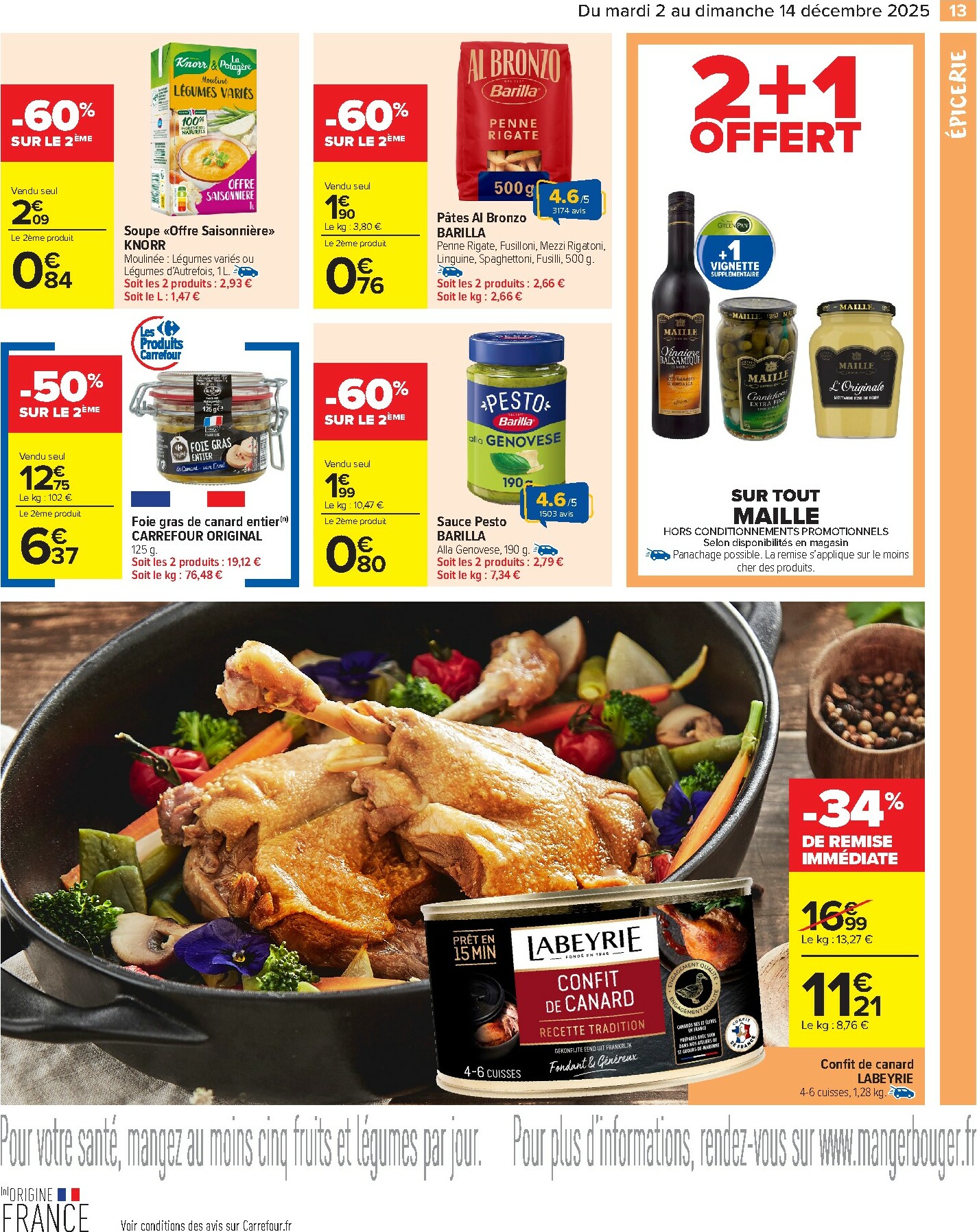 carrefour-market - Catalogue Carrefour Market valable du 02/12 au 14/12 - page: 15