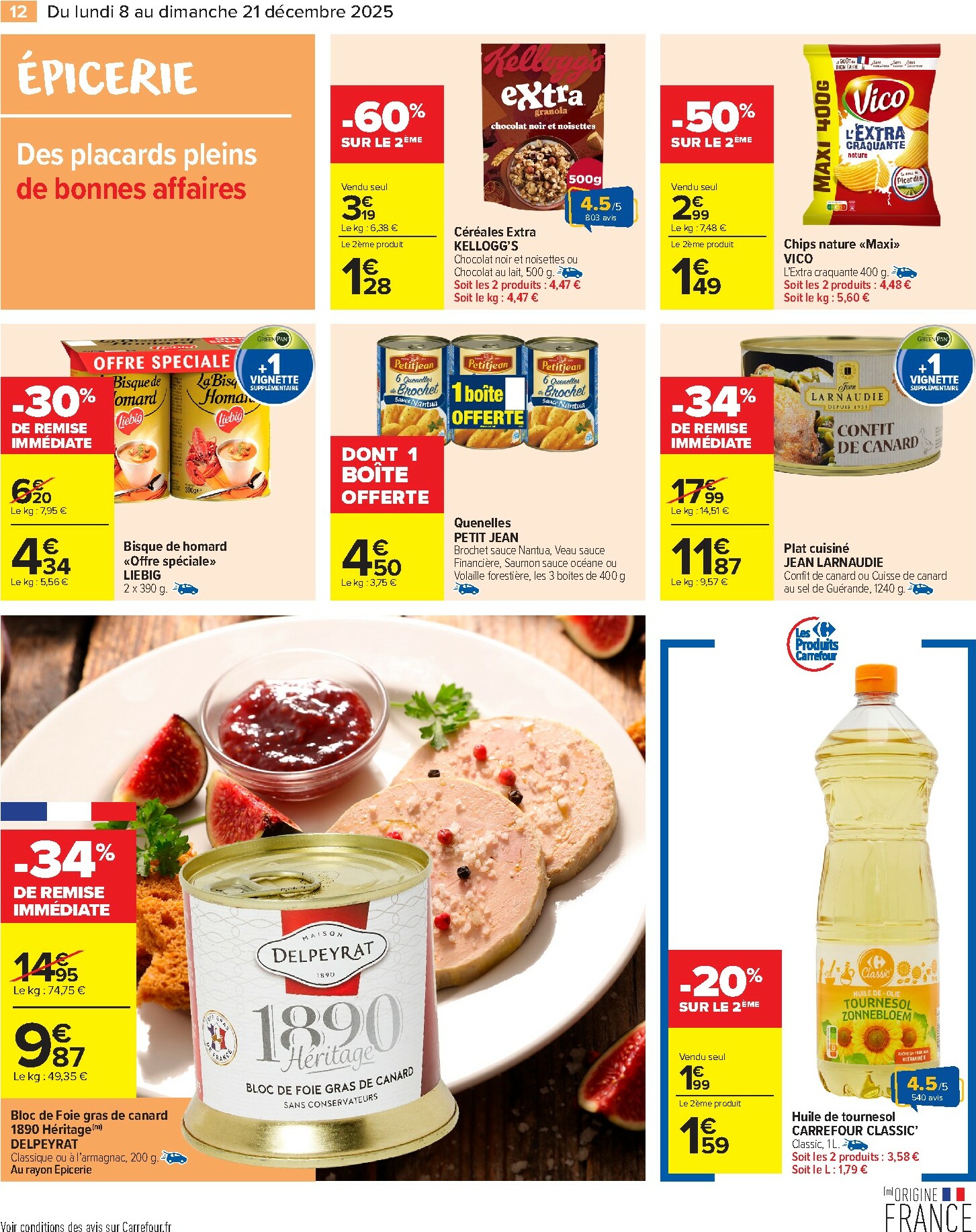 carrefour-market - Catalogue Carrefour Market valable du 08/12 au 21/12 - page: 14