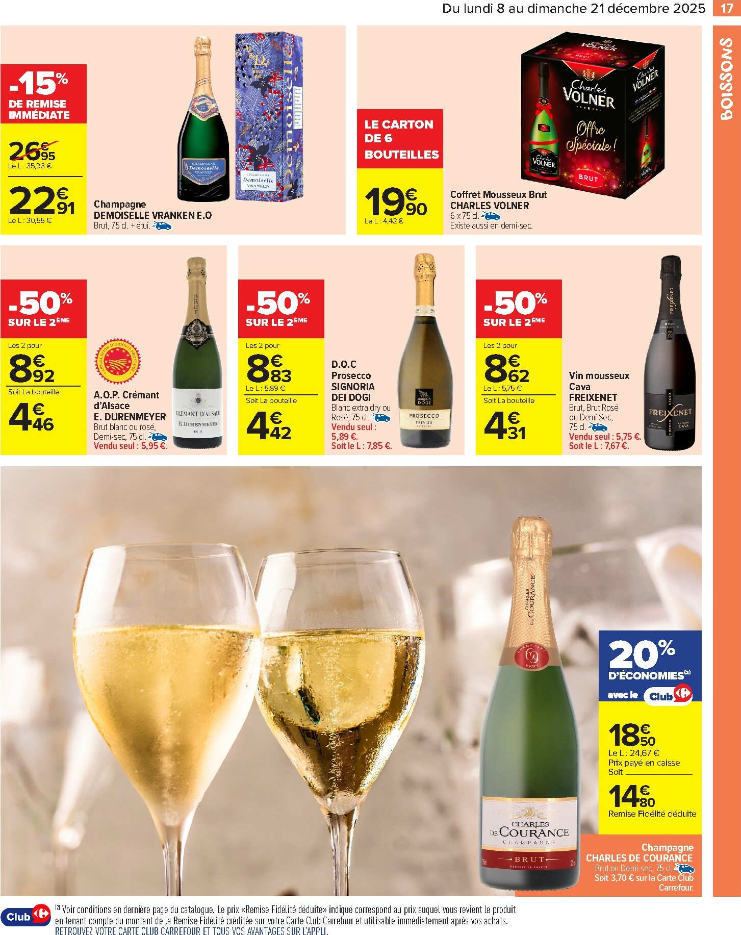 carrefour-market - Catalogue Carrefour Market valable du 08/12 au 21/12 - page: 19