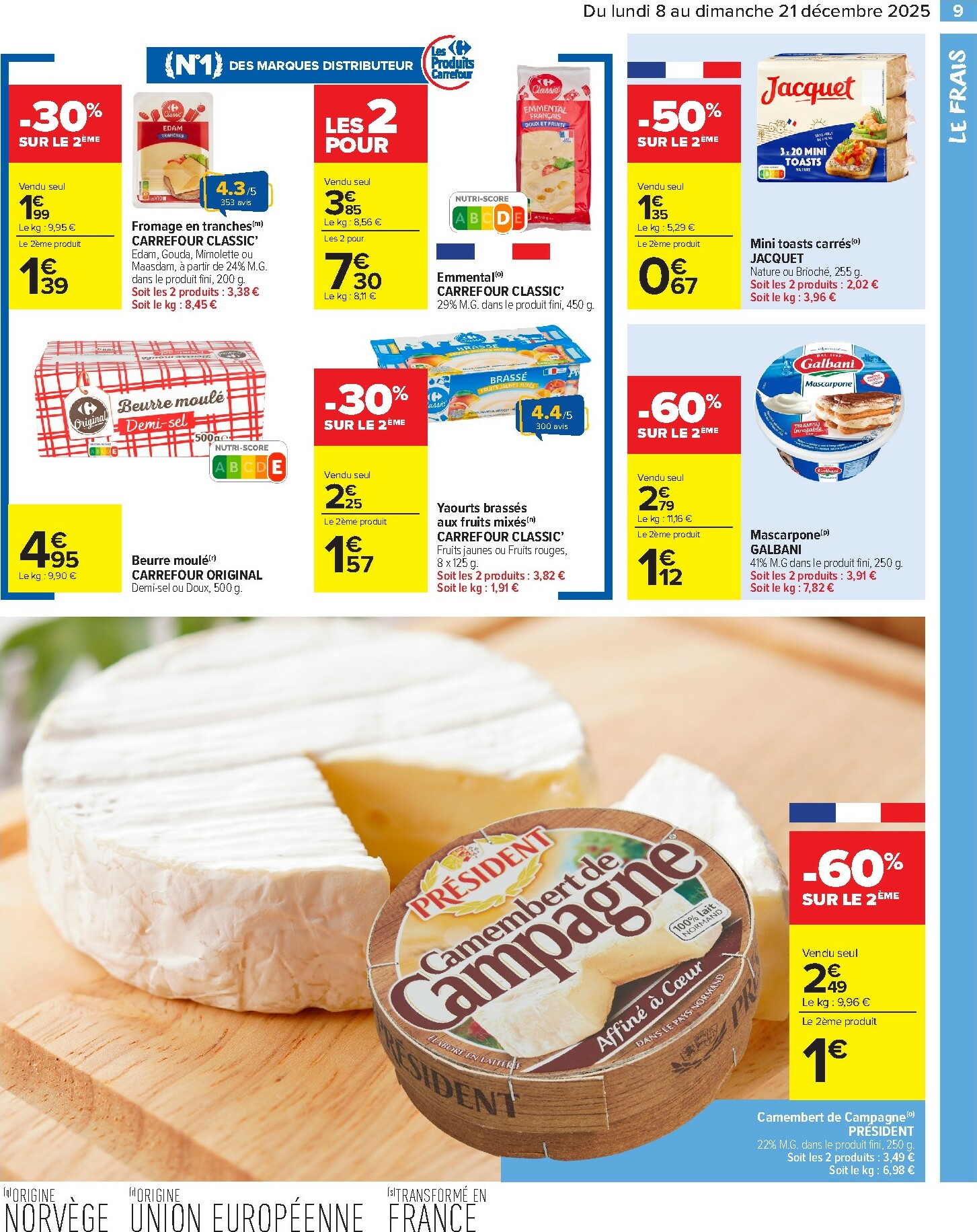 carrefour-market - Catalogue Carrefour Market valable du 08/12 au 21/12 - page: 11