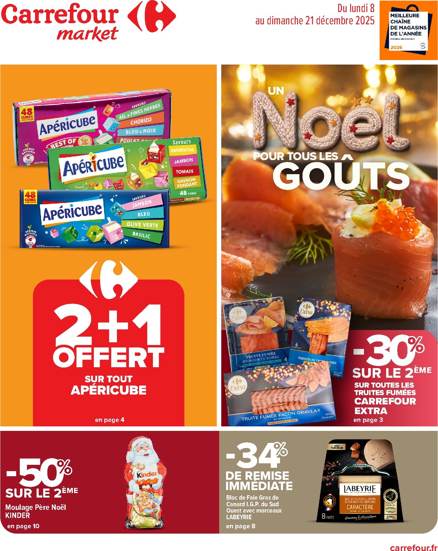 carrefour-market - Catalogue Carrefour Market valable du 08/12 au 21/12