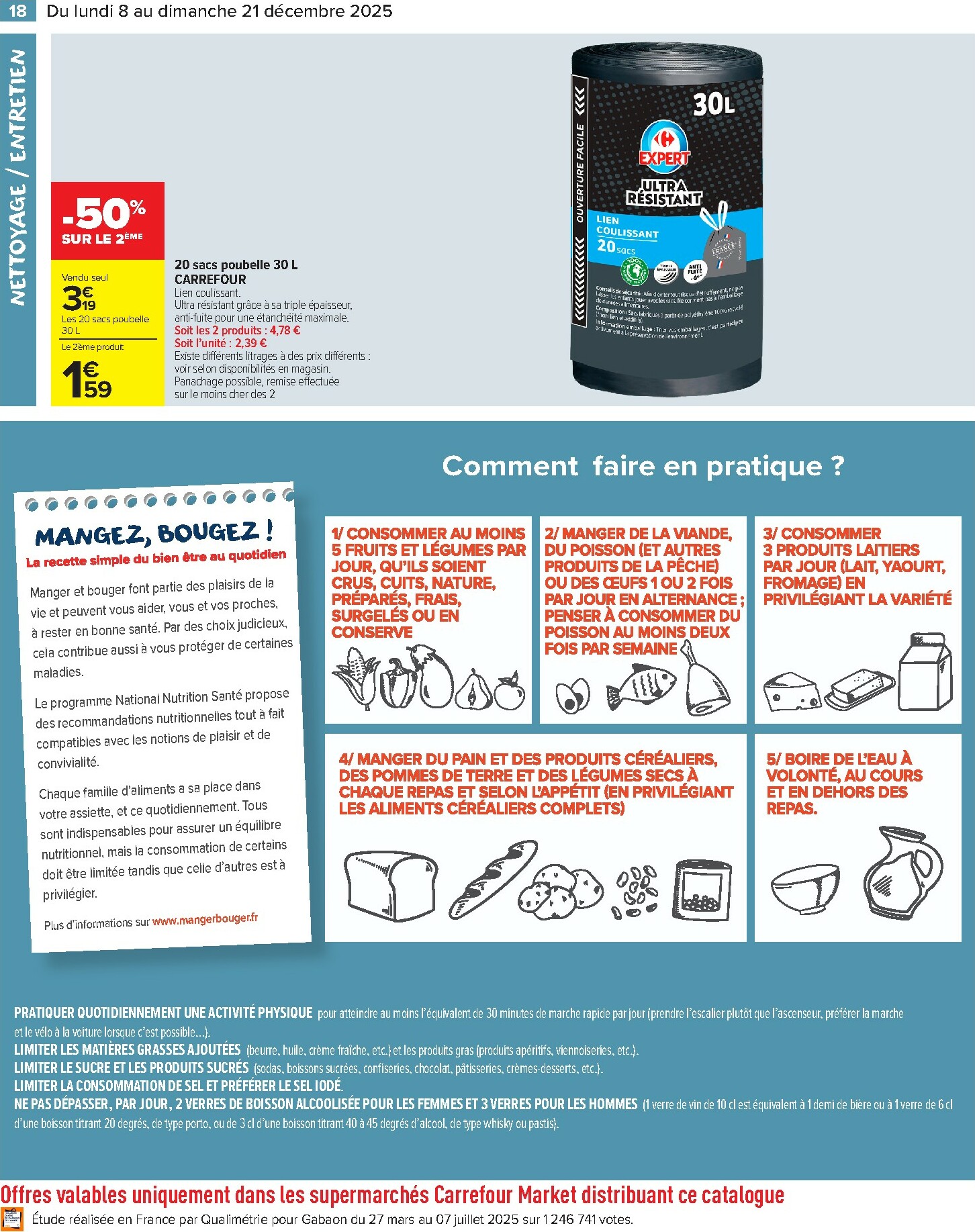 carrefour-market - Catalogue Carrefour Market valable du 08/12 au 21/12 - page: 20