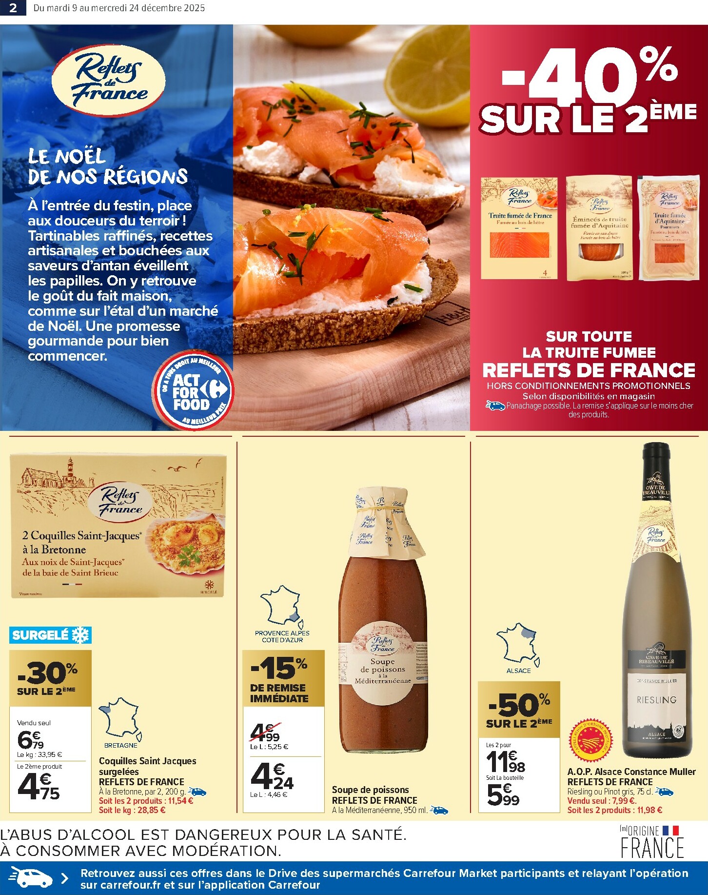 carrefour-market - Catalogue Carrefour Market - Noël valable du 09/12 au 24/12 - page: 4