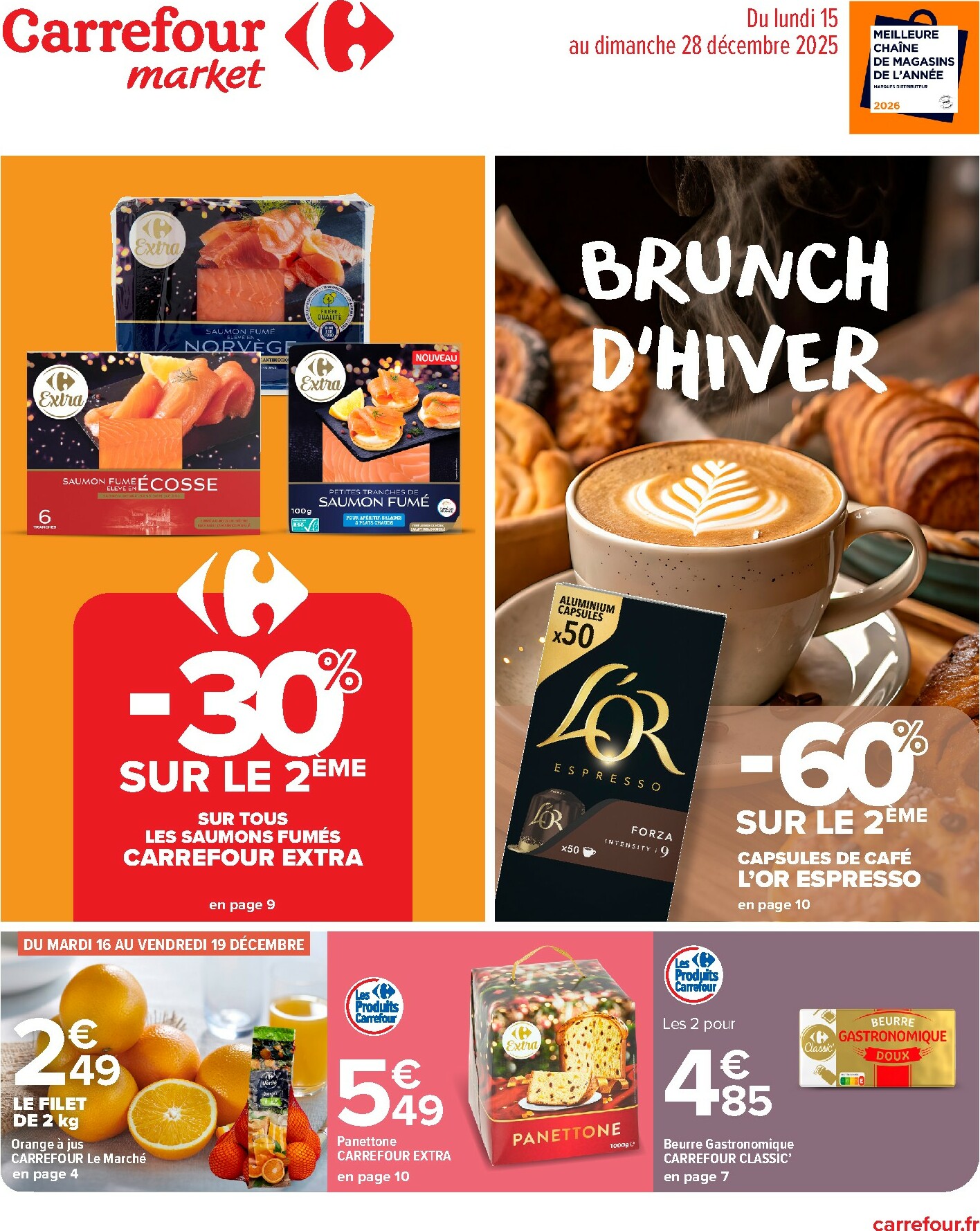 carrefour-market - Catalogue Carrefour Market valable du 15/12 au 28/12