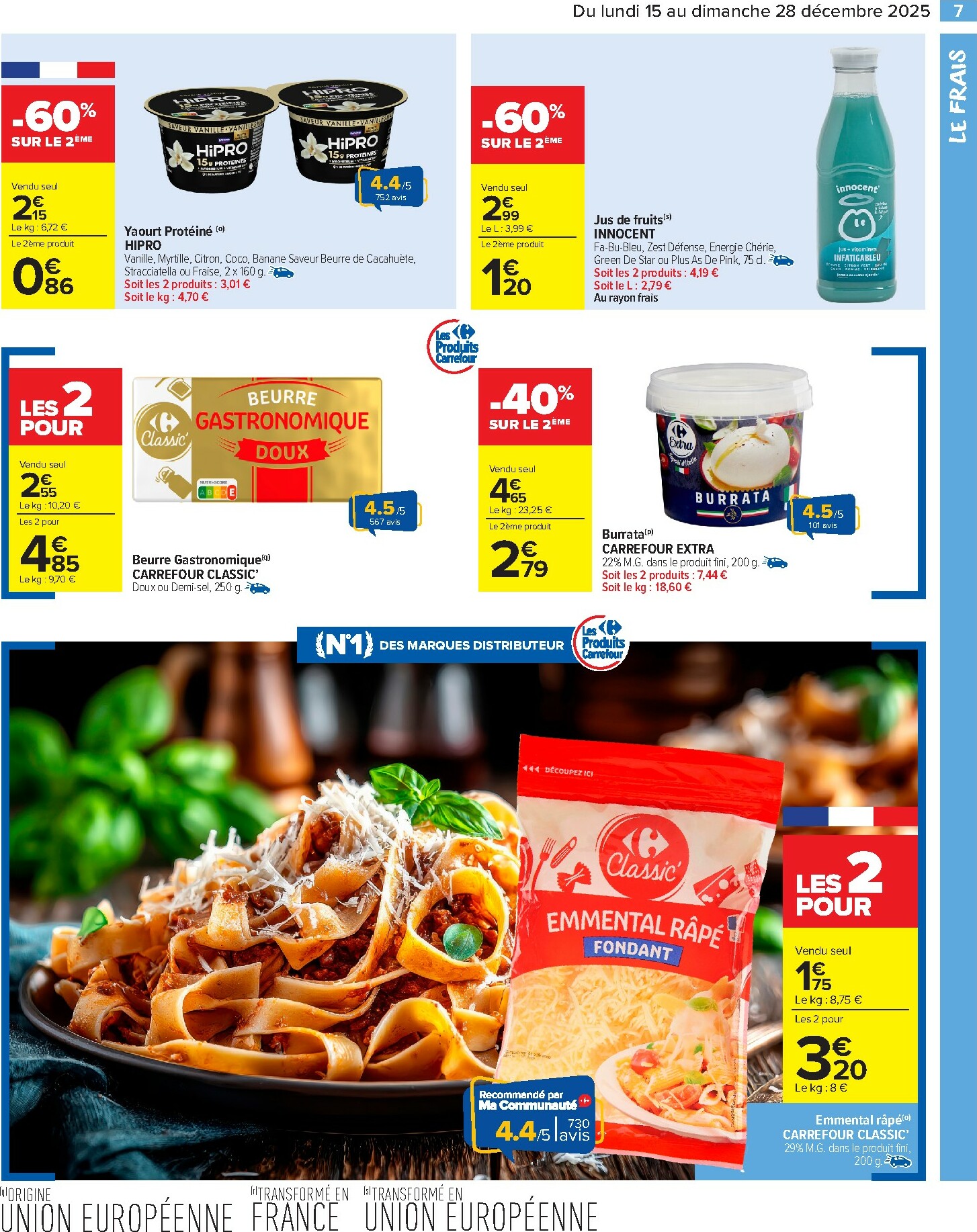 carrefour-market - Catalogue Carrefour Market valable du 15/12 au 28/12 - page: 9