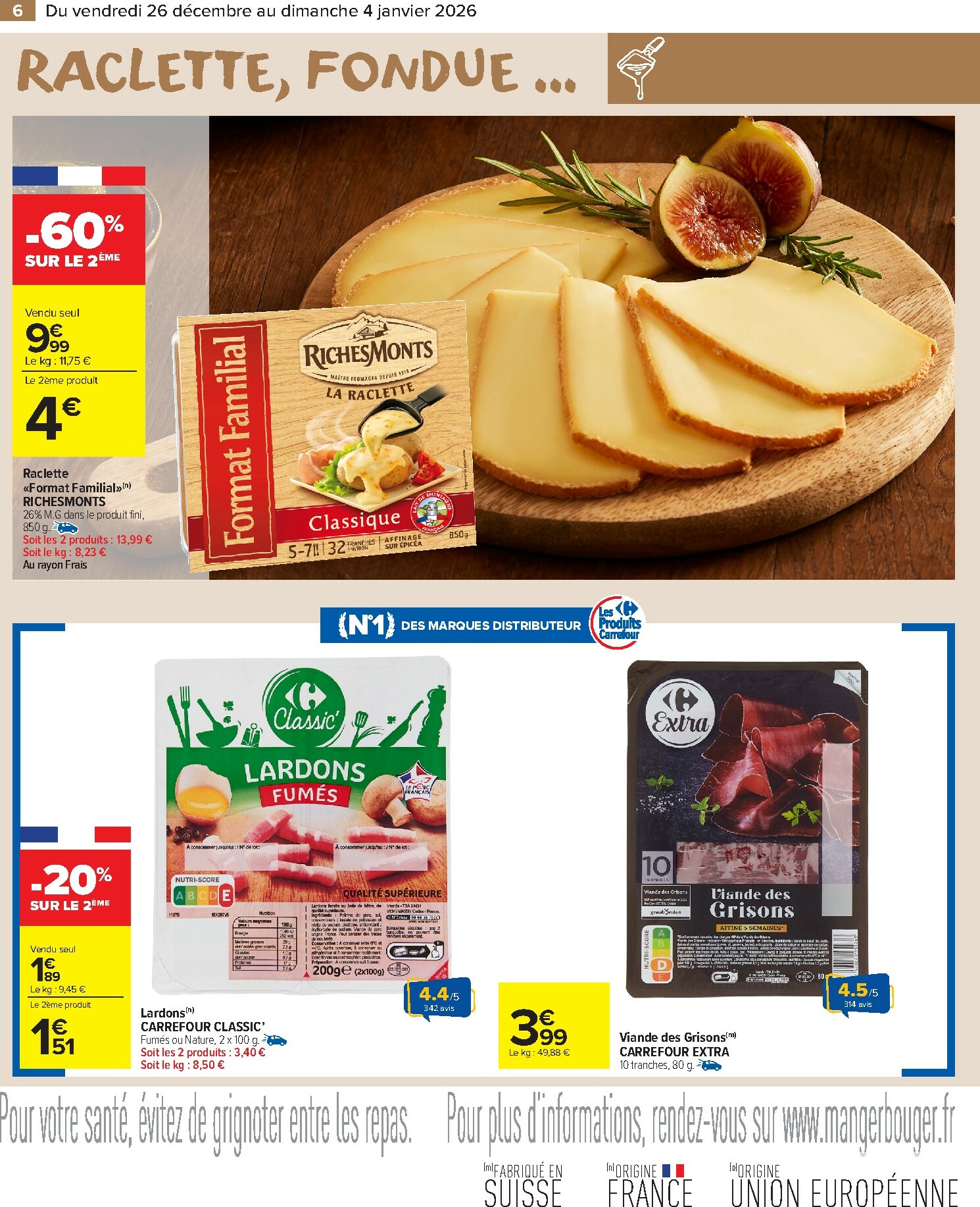 carrefour-market - Catalogue Carrefour Market valable du 26/12 au 04/01 - page: 8