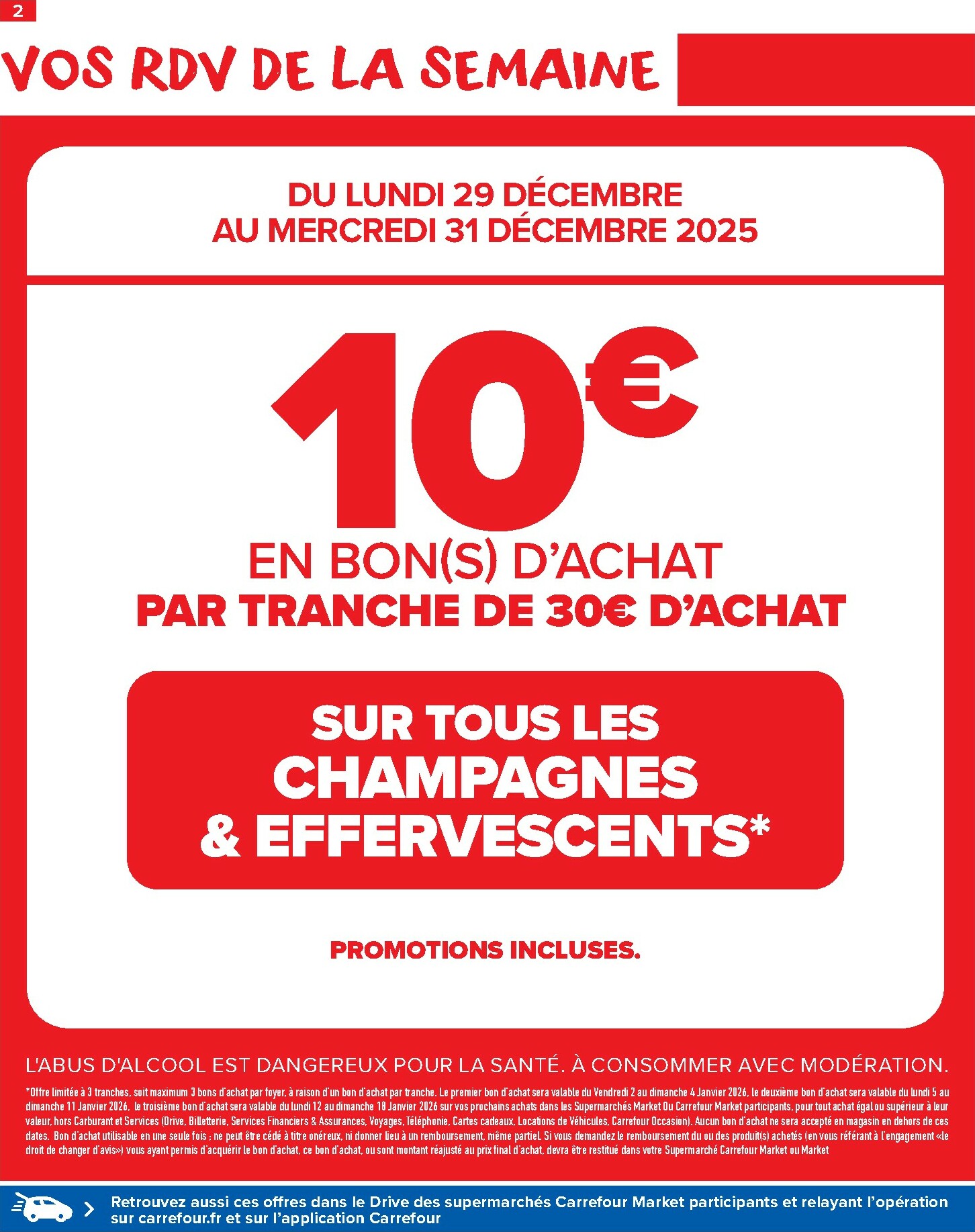 carrefour-market - Catalogue Carrefour Market valable du 26/12 au 04/01 - page: 4