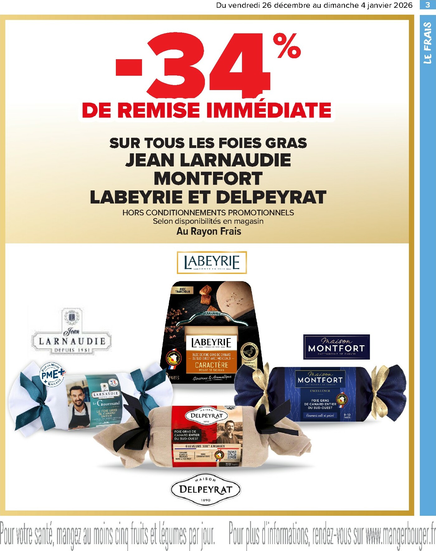 carrefour-market - Catalogue Carrefour Market valable du 26/12 au 04/01 - page: 5