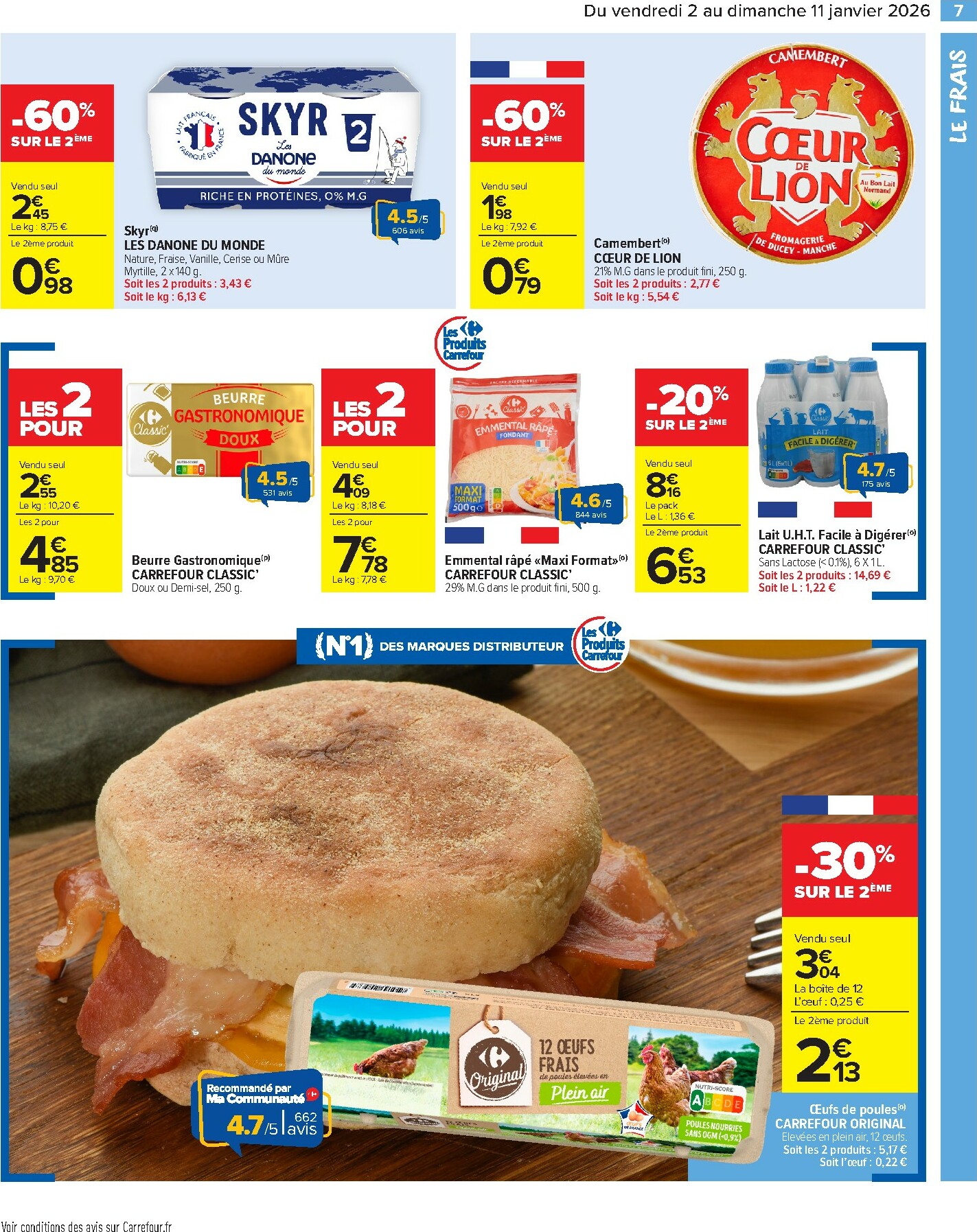 carrefour-market - Catalogue Carrefour Market valable du 02/01 au 11/01 - page: 9
