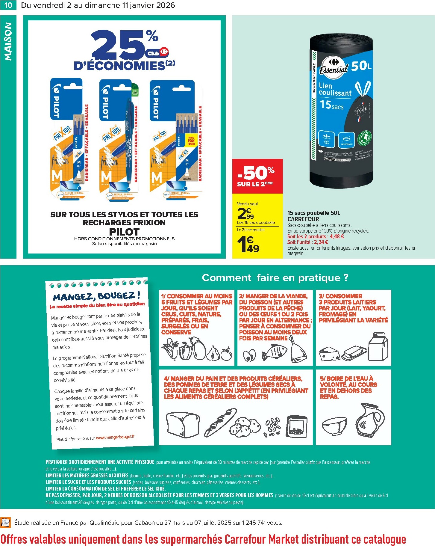 carrefour-market - Catalogue Carrefour Market valable du 02/01 au 11/01 - page: 12