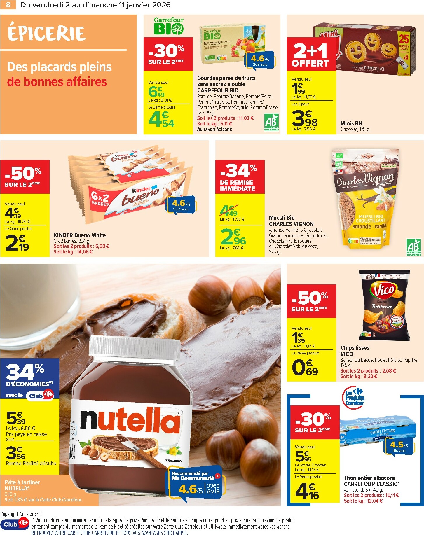 carrefour-market - Catalogue Carrefour Market valable du 02/01 au 11/01 - page: 10