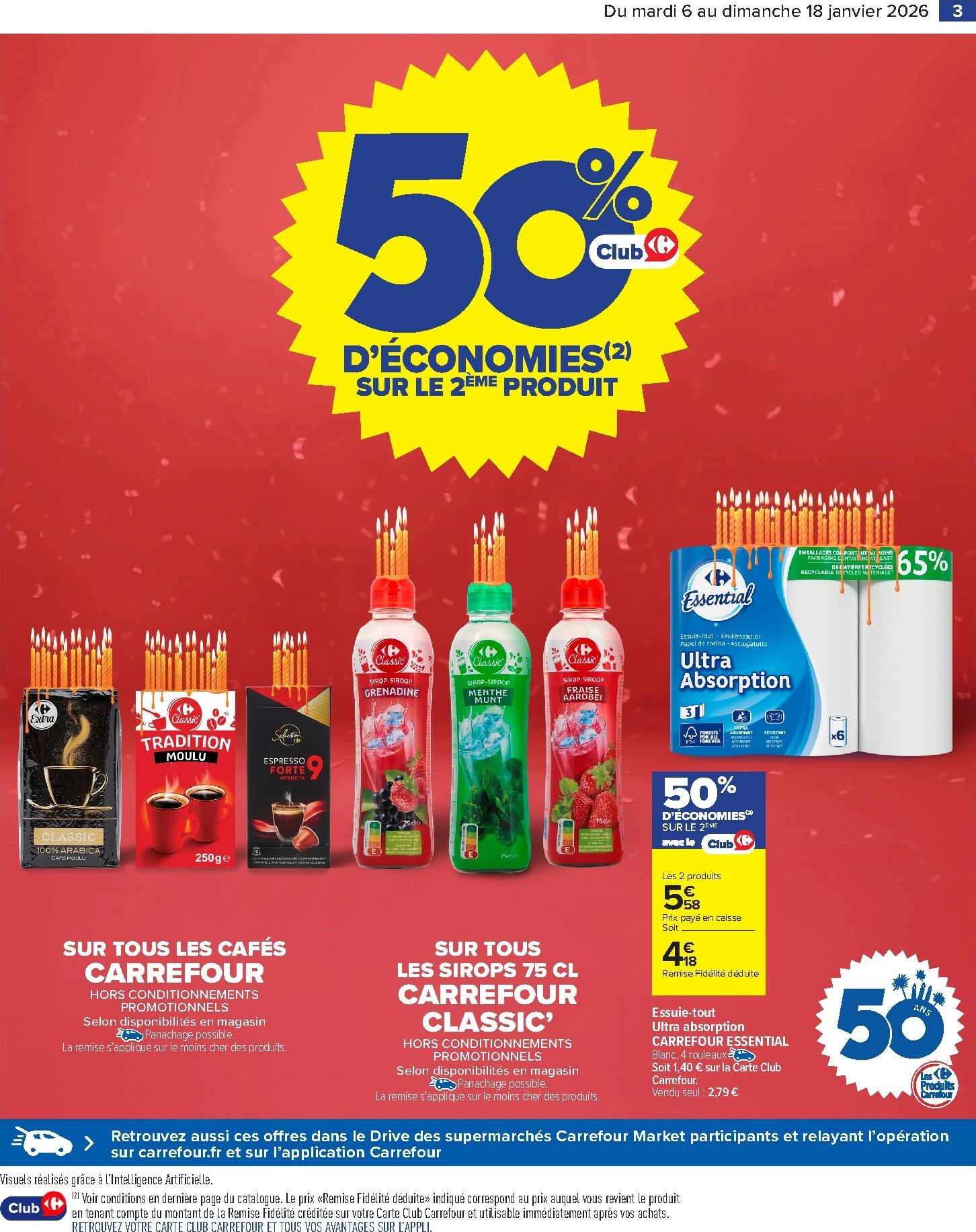 carrefour-market - Catalogue Carrefour Market valable du 06/01 au 18/01 - page: 5