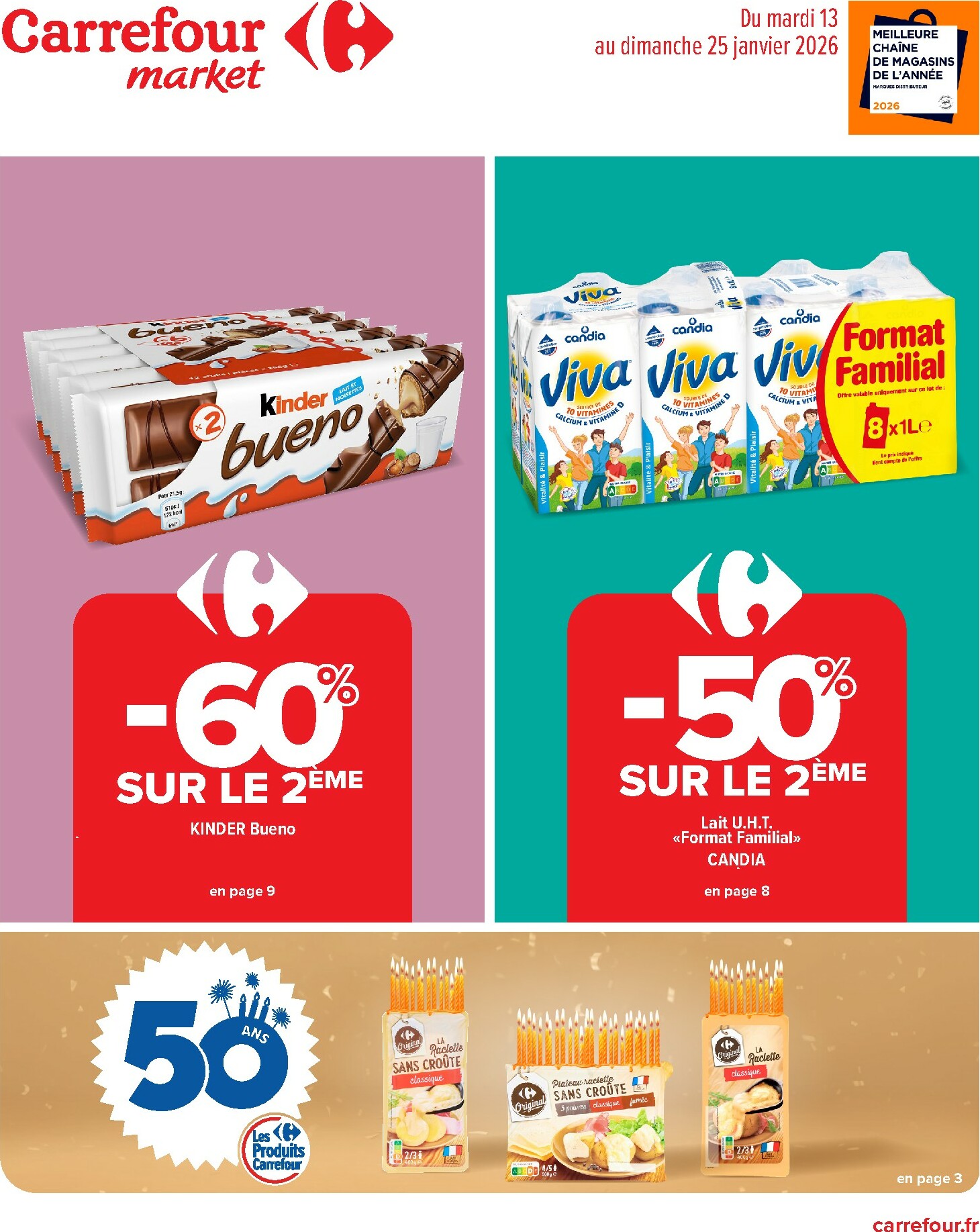 carrefour-market - Catalogue Carrefour Market valable du 13/01 au 25/01