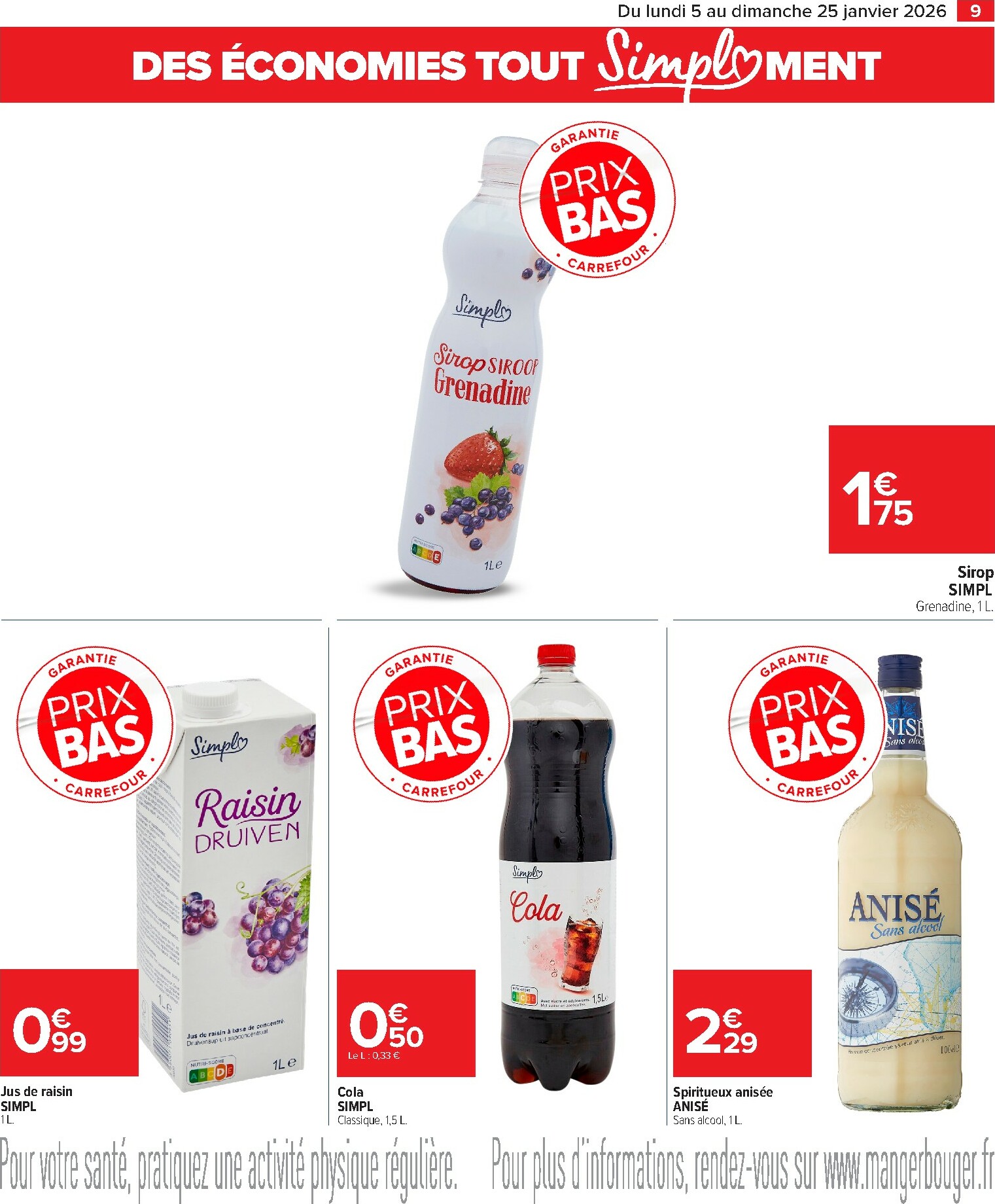 carrefour-market - Catalogue Carrefour Market valable du 05/01 au 25/01 - page: 9