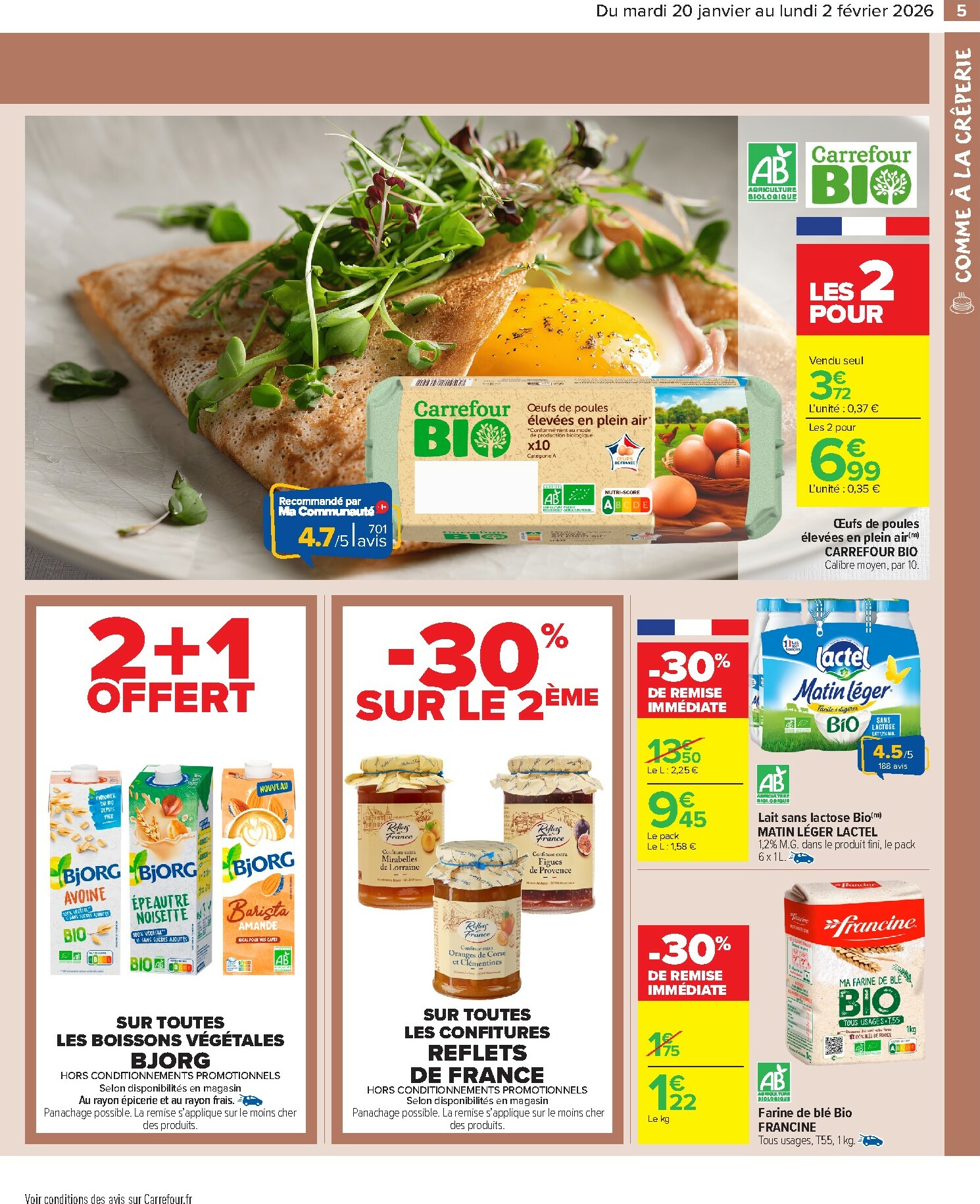carrefour-market - Catalogue Carrefour Market valable du 20/01 au 02/02 - page: 7