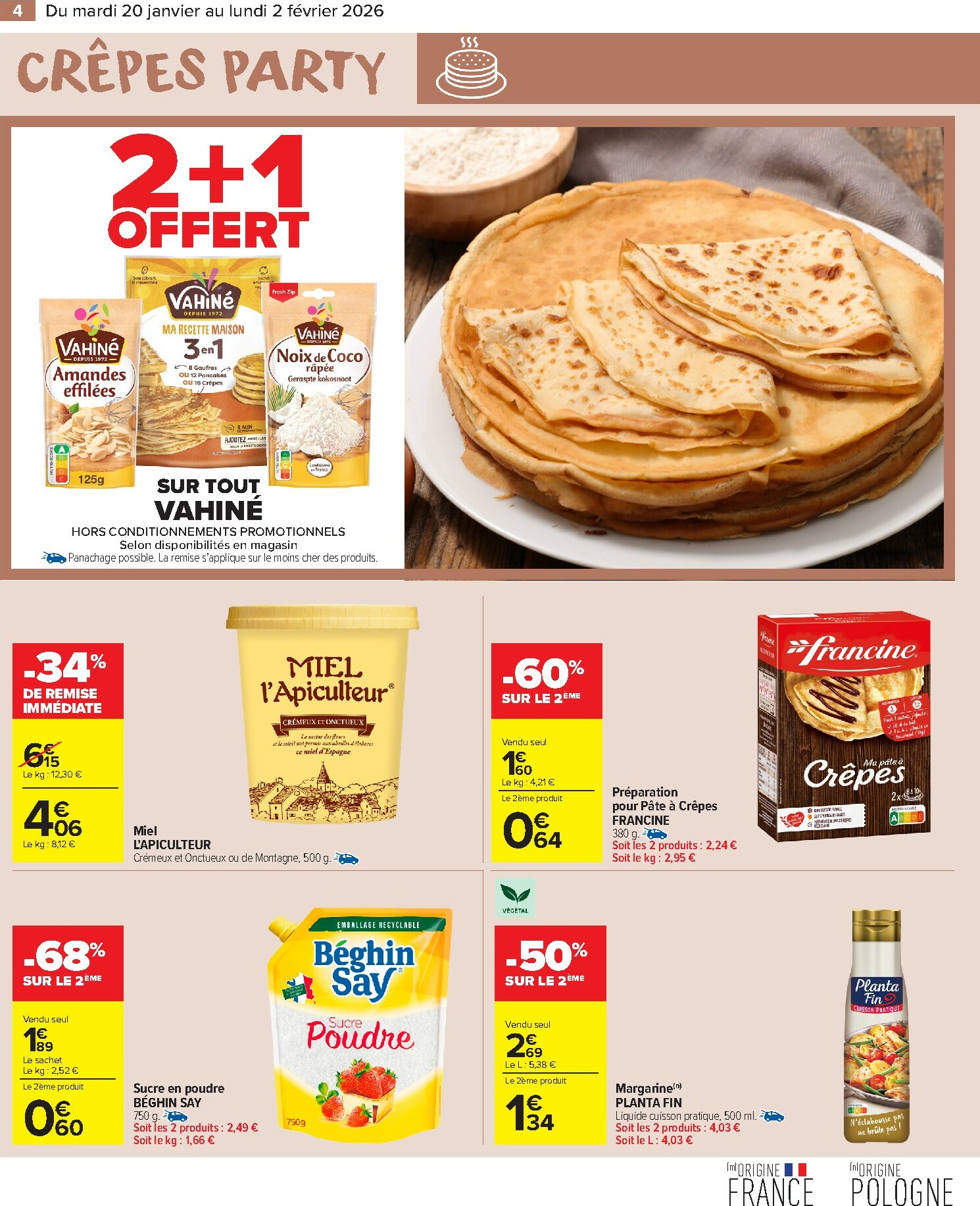 carrefour-market - Catalogue Carrefour Market valable du 20/01 au 02/02 - page: 6