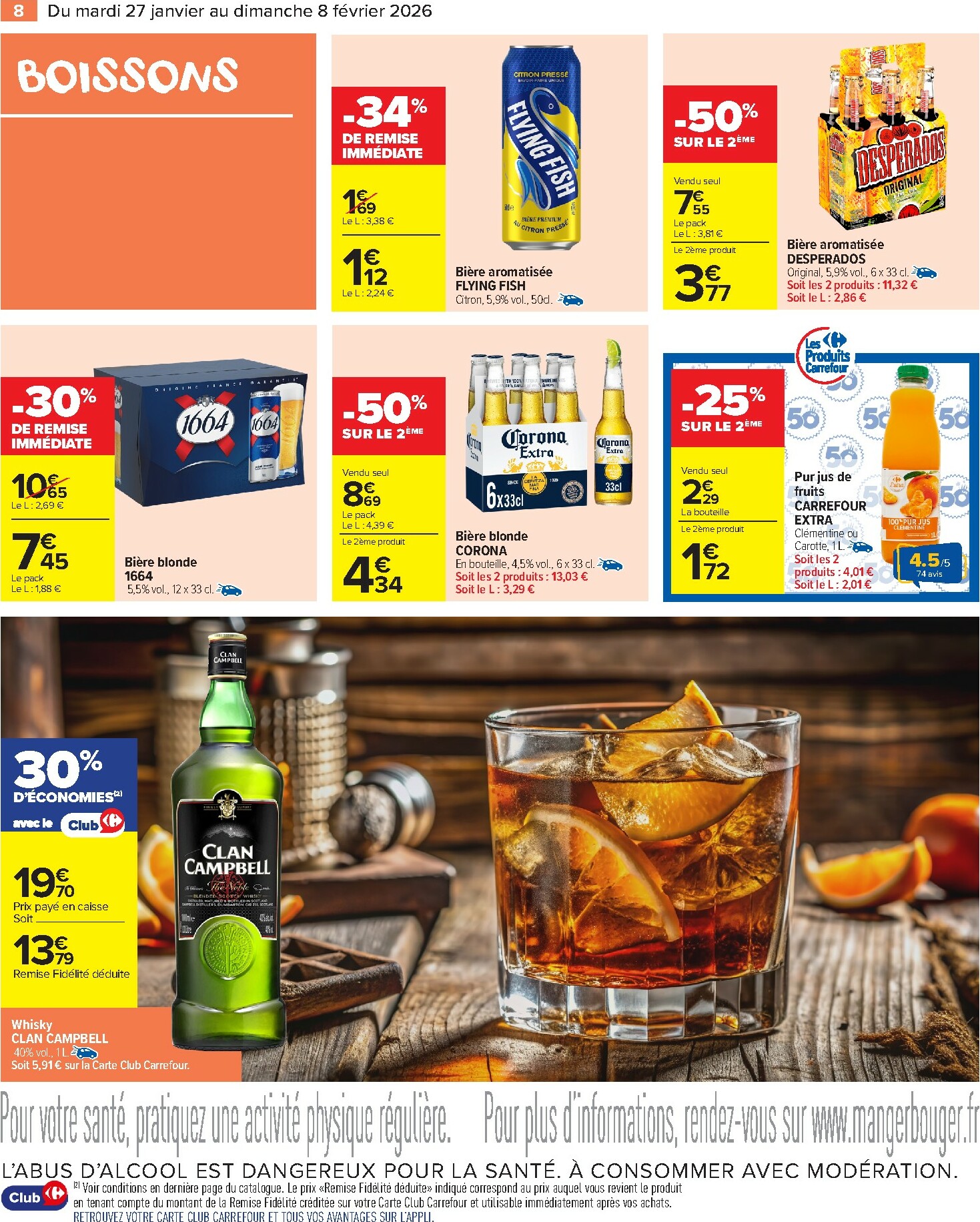 carrefour-market - Catalogue Carrefour Market valable du 27/01 au 08/02 - page: 10