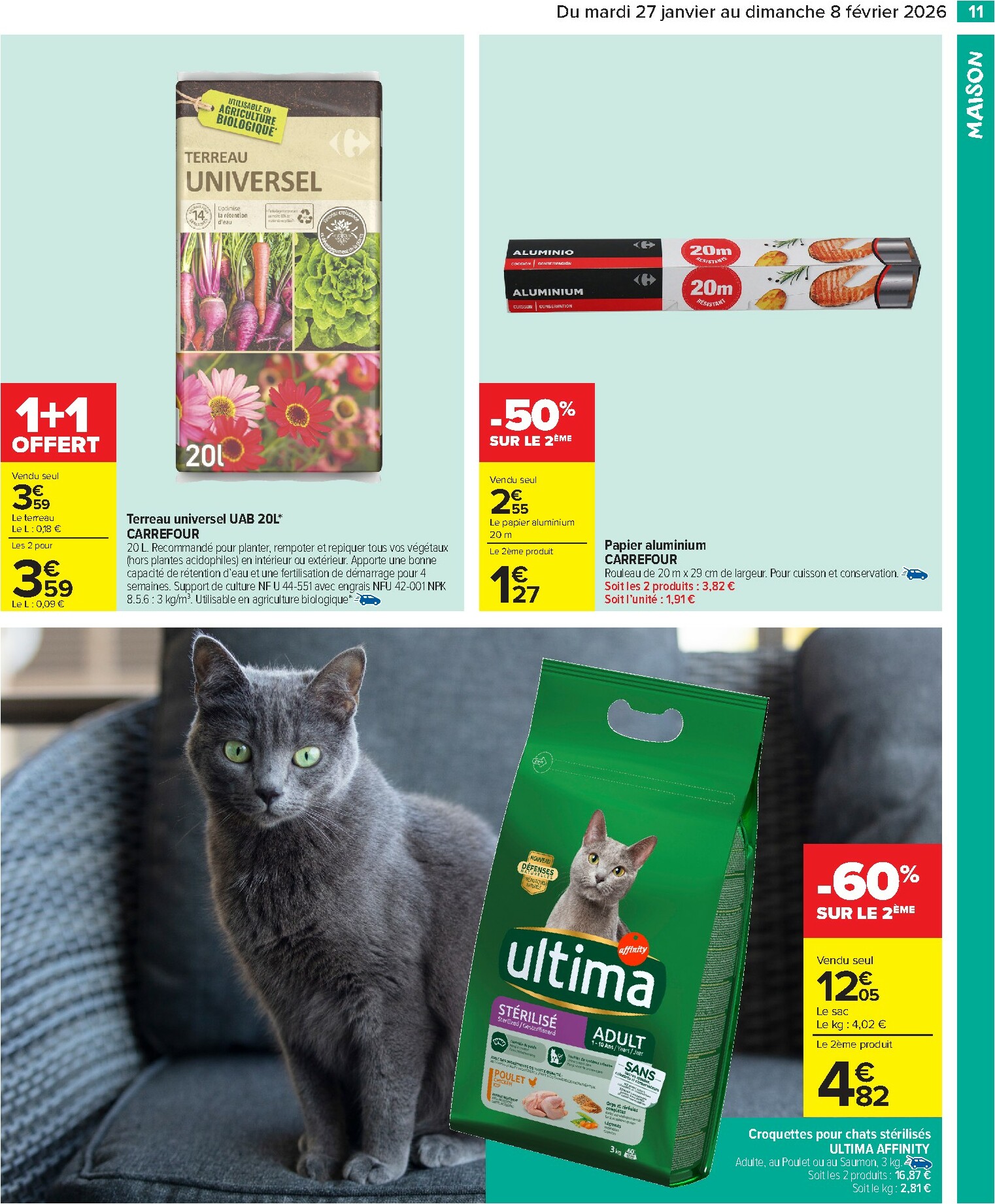 carrefour-market - Catalogue Carrefour Market valable du 27/01 au 08/02 - page: 13