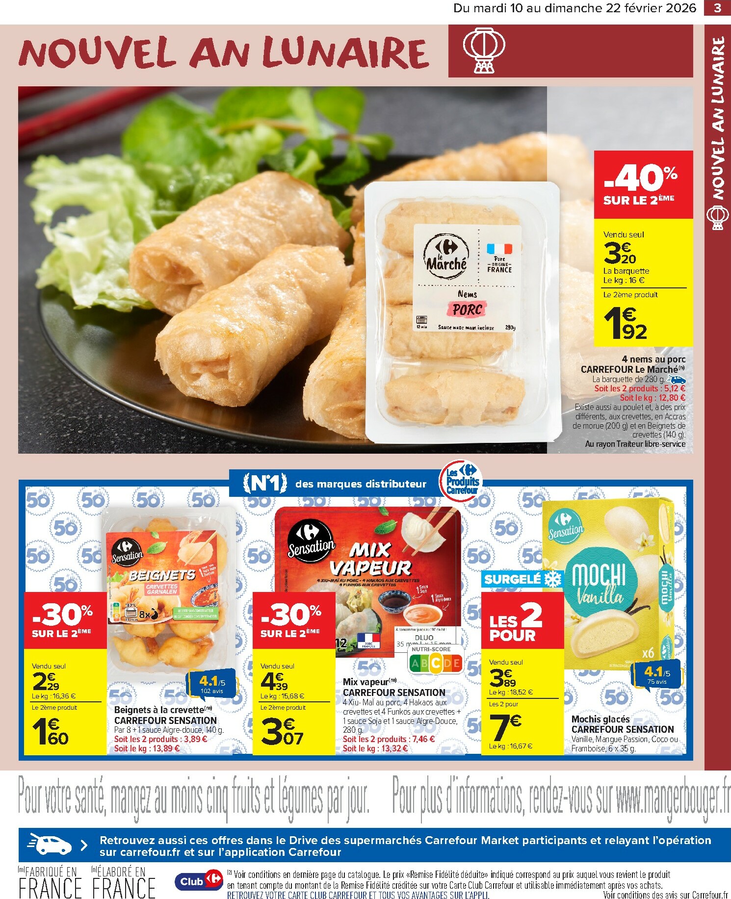 carrefour-market - Catalogue Carrefour Market valable du 10/02/2026 au 22/02/2026 - page: 5