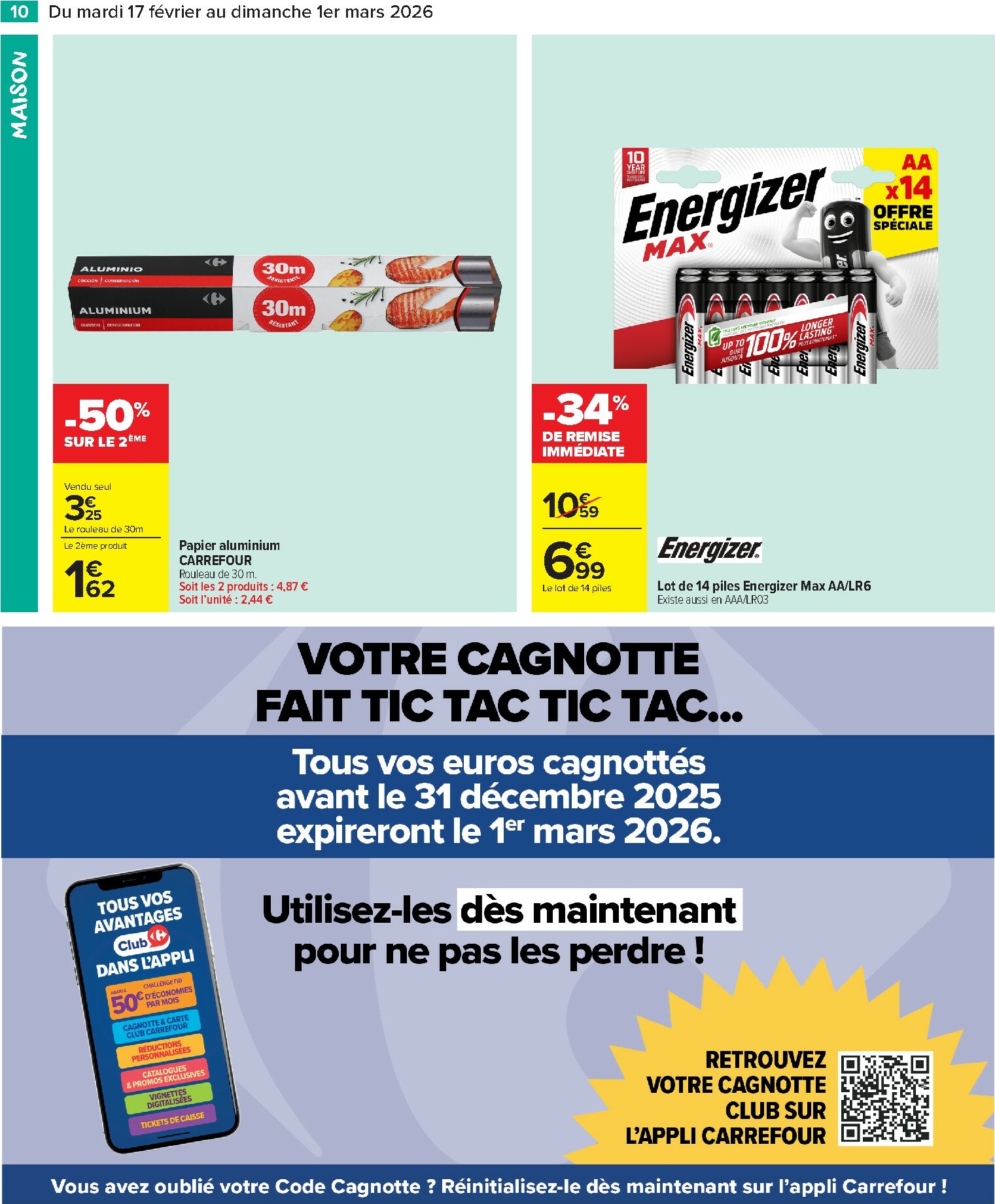 carrefour-market - Catalogue Carrefour Market valable du 17/02/2026 au 01/03/2026 - page: 12