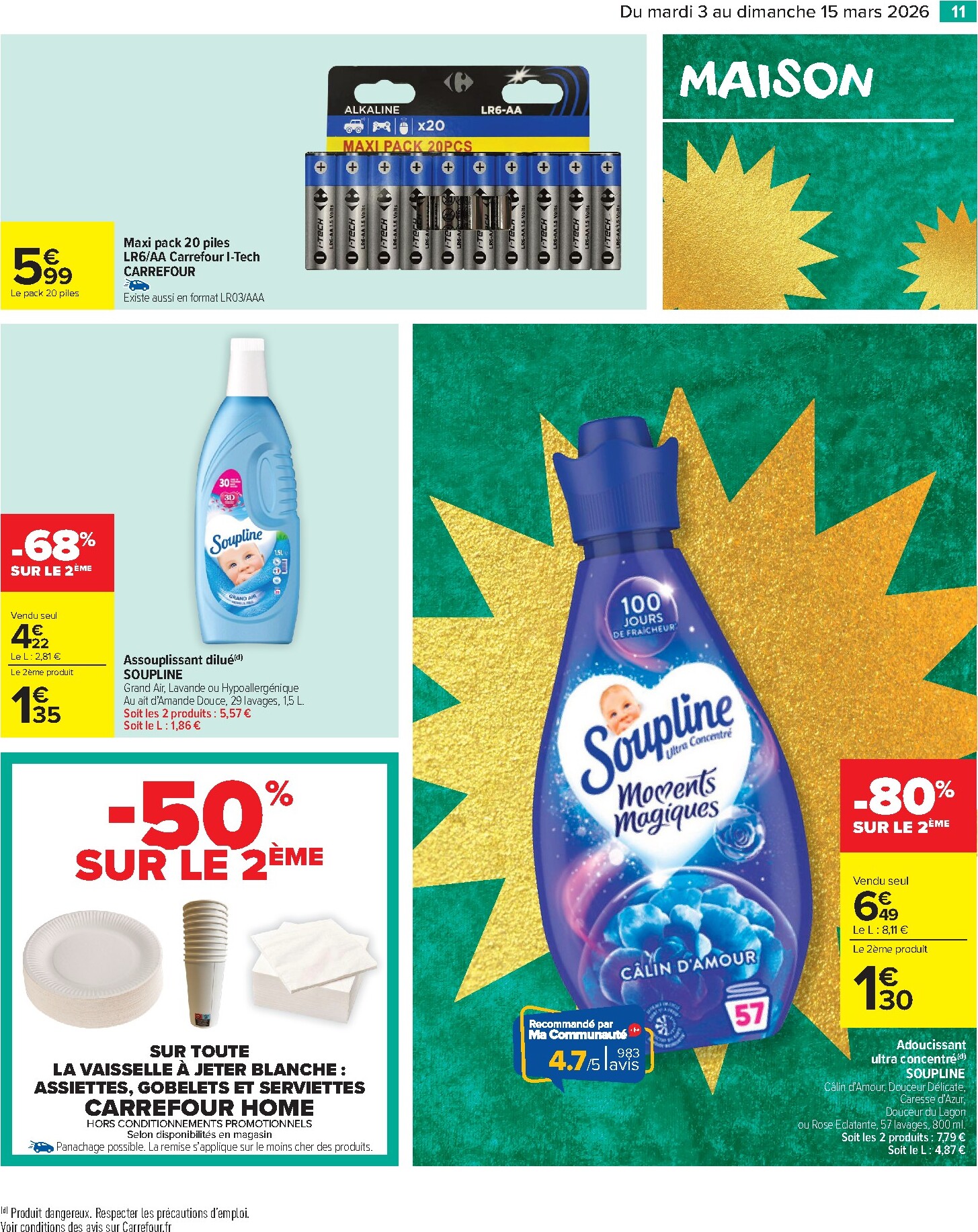 carrefour-market - Catalogue Carrefour Market valable du 03/03/2026 au 15/03/2026 - page: 11