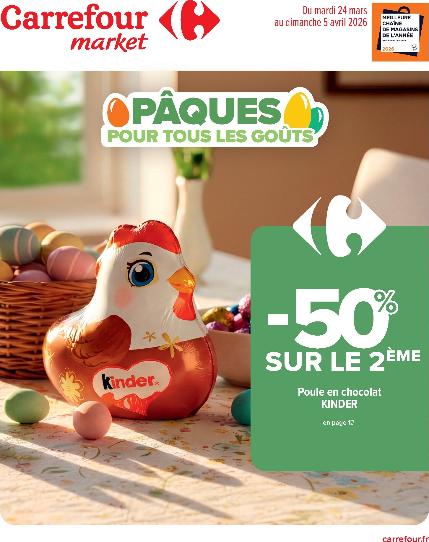 carrefour-market - Catalogue Carrefour Market valable du 24/03/2026 au 05/04/2026 - page: 1