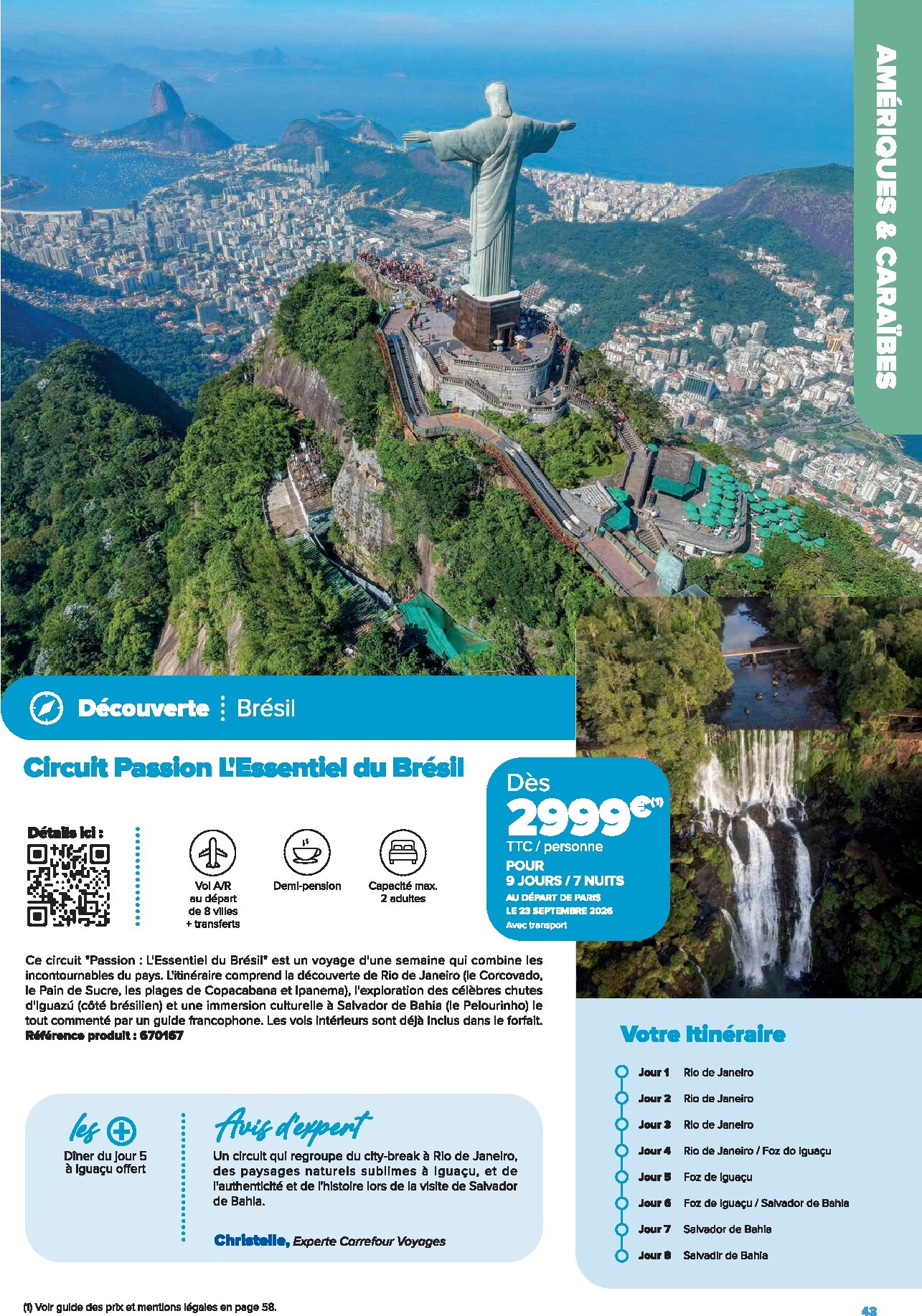 carrefour-market - Catalogue Carrefour Market - Voyages valable du 22/01/2026 au 31/12/2026 - page: 43