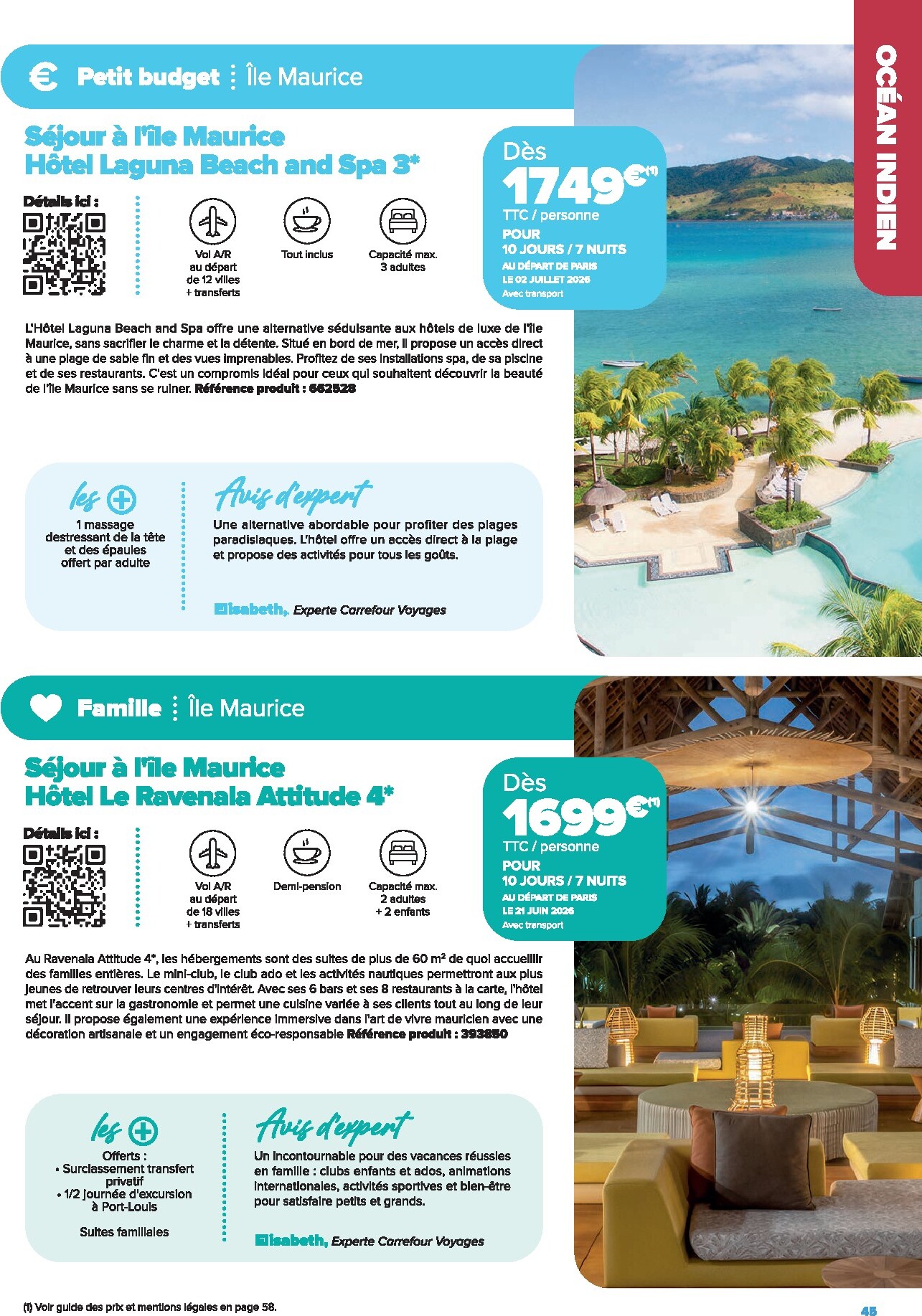 carrefour-market - Catalogue Carrefour Market - Voyages valable du 22/01/2026 au 31/12/2026 - page: 45
