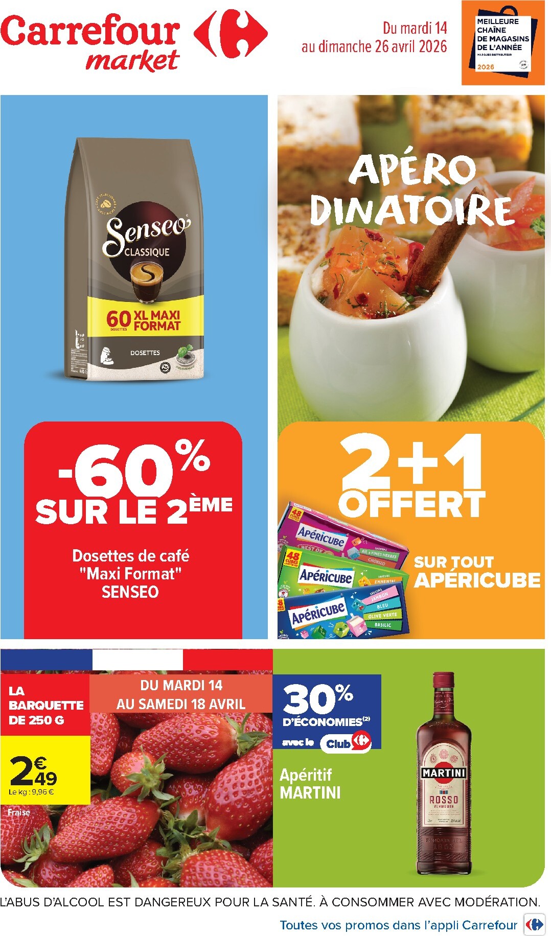 carrefour-market - Prospectus Carrefour Market valide du du mardi 14/04/2026 au du dimanche 26/04/2026