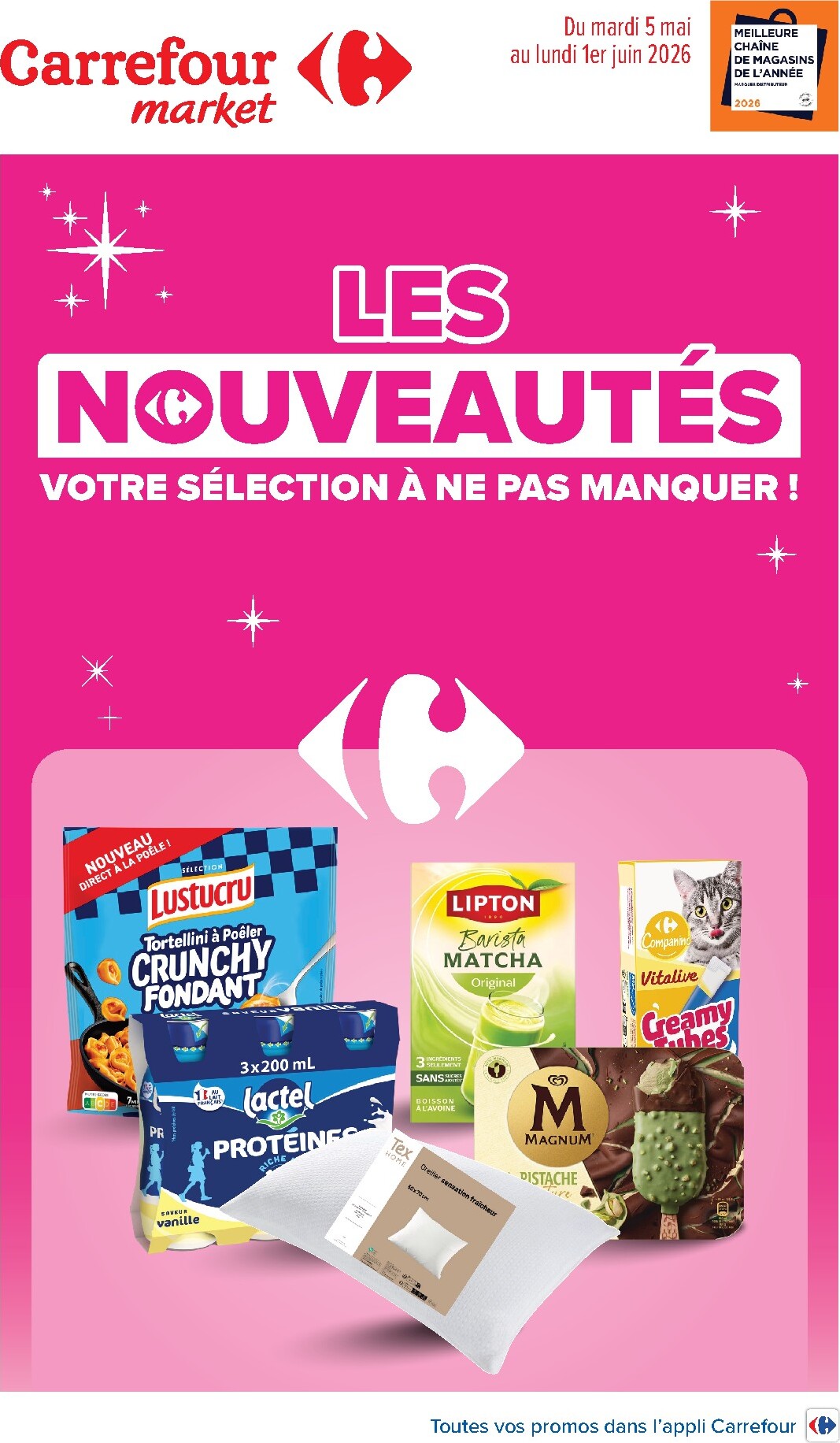 carrefour-market - Flyer Carrefour Market - Les Nouveautés pour la semaine prochaine du du mardi 05/05/2026 au du lundi 01/06/2026