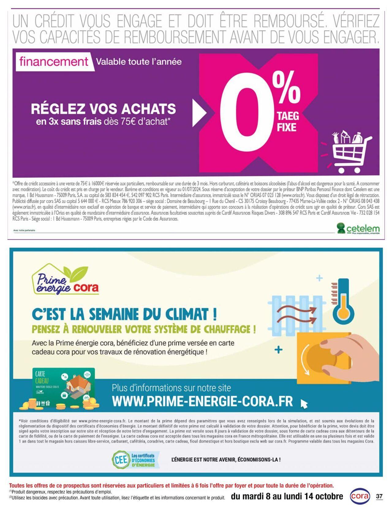 cora - Cora Plus de terroir dans vos placards à partir du 08/10/2024 - 14/10/2024 - page: 37 cora - Cora Plus de terroir dans vos placards à partir du 08/10/2024 - 14/10/2024 - page: 37