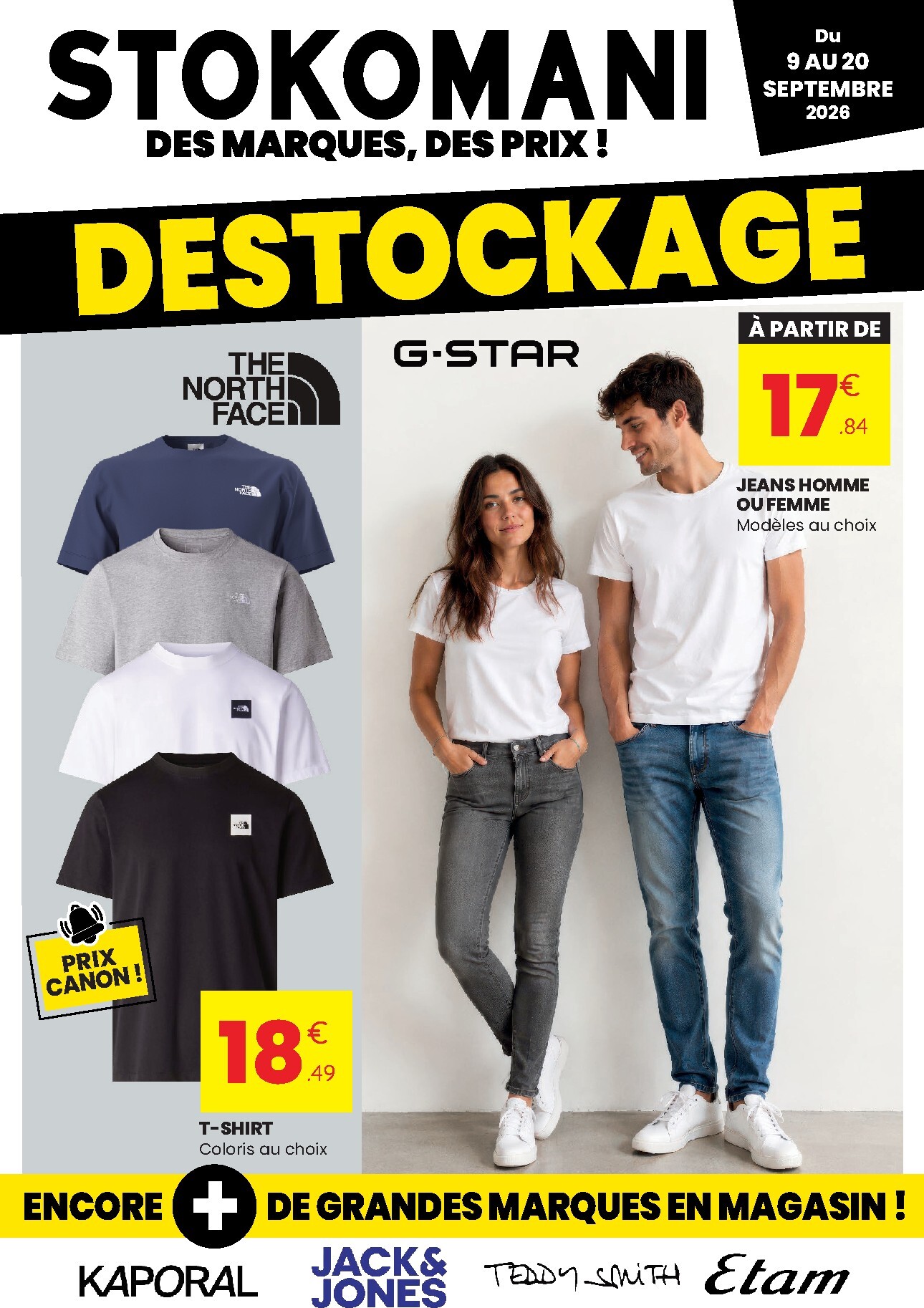 stokomani - Current Stokomani leaflet valid from du mercredi 09/09/2026 to du dimanche 20/09/2026 - page: 1