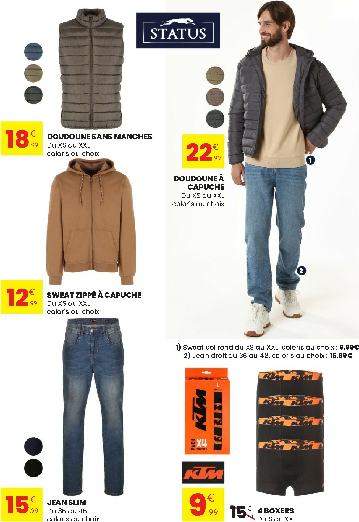 stokomani - Catalogue Stokomani - Vêtements valable du 24/09 au 05/10 - page: 3